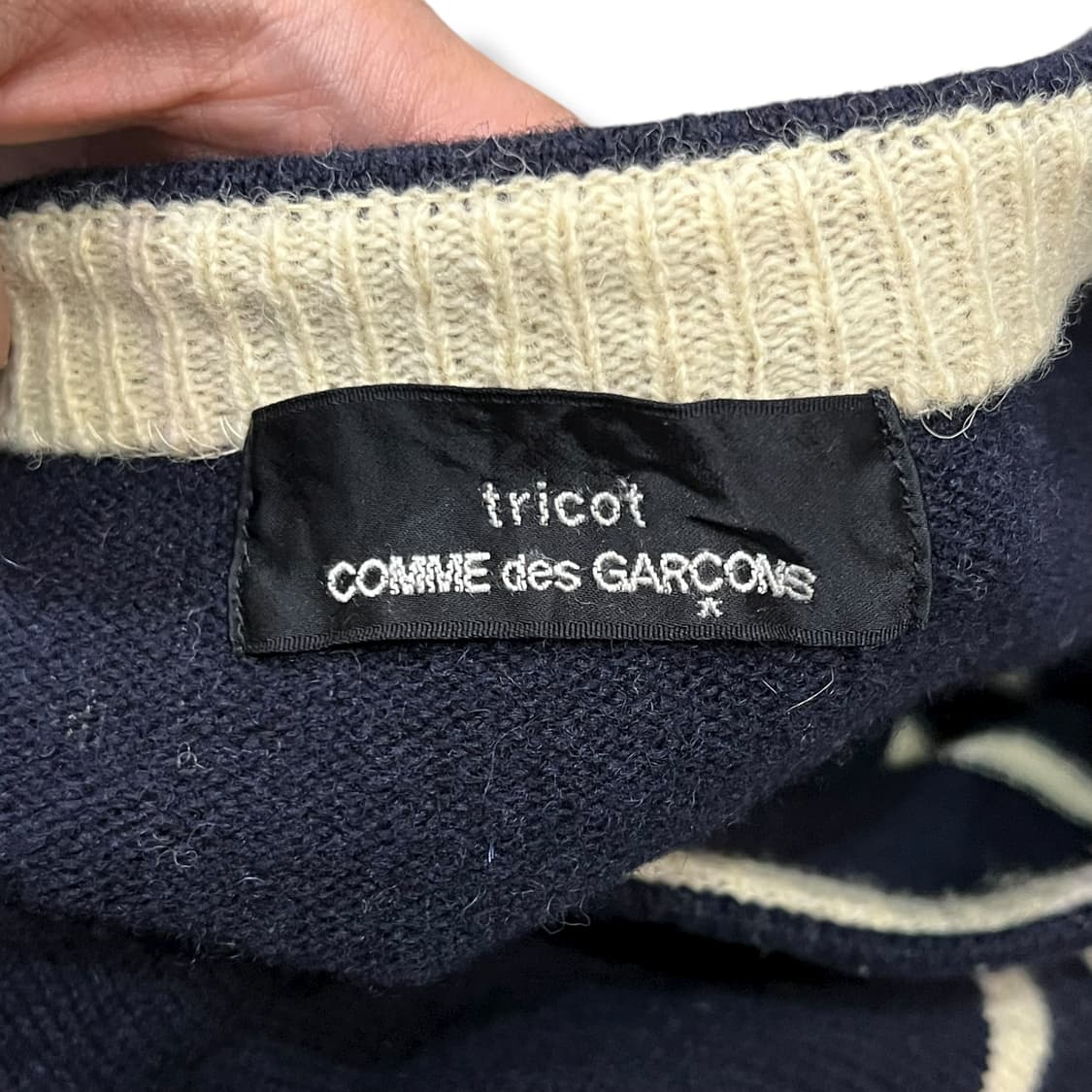  꼼데가르송 트리콧 스트라이프 니트 y14118 상품이미지6