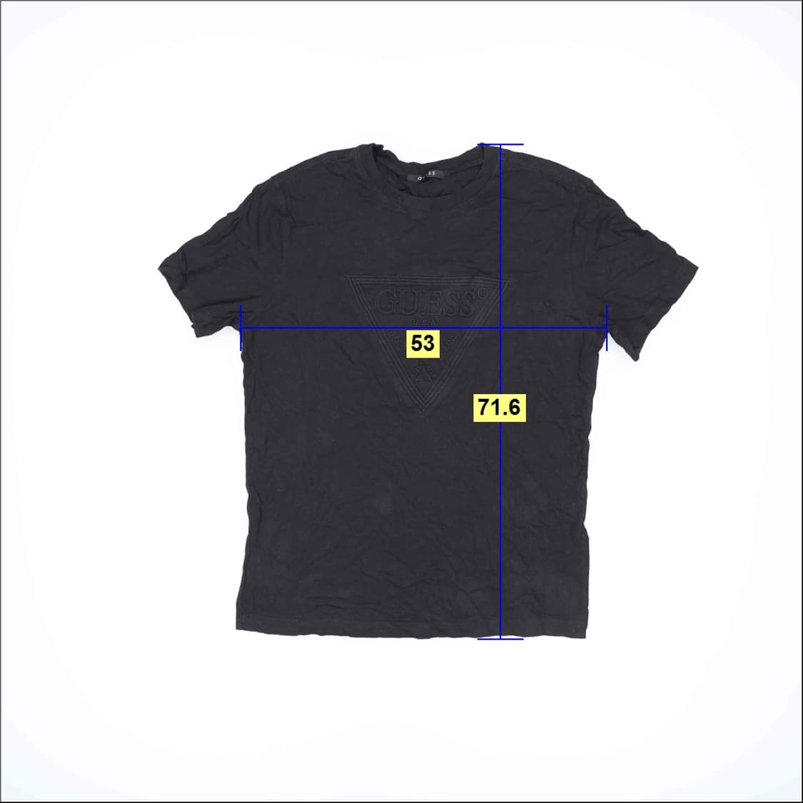 XL 게스 삼각로고 반팔티 0325H1 상품이미지5