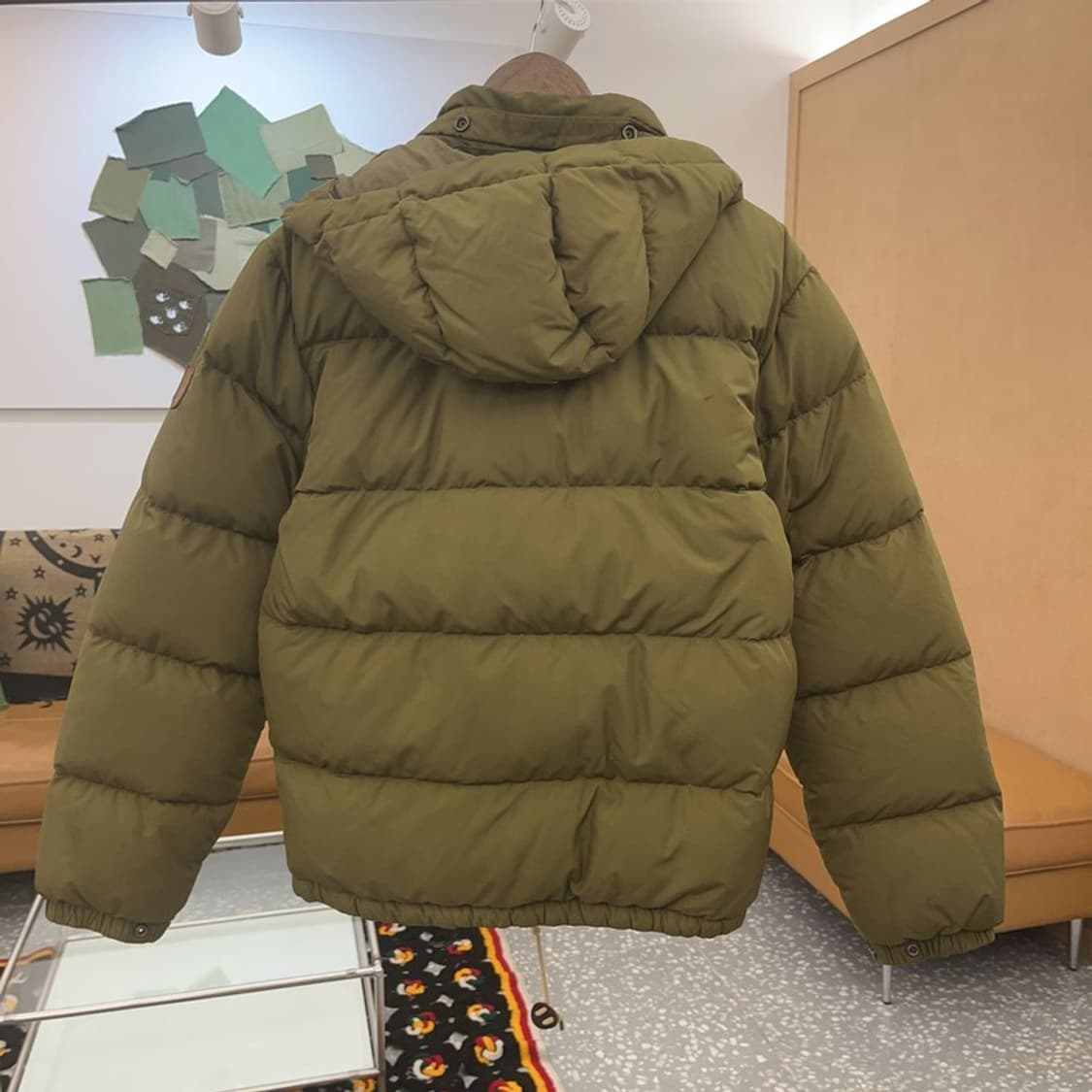 폴로 랄프로렌 올리브카키 오리털 푸퍼 패딩 S C07999 상품이미지4