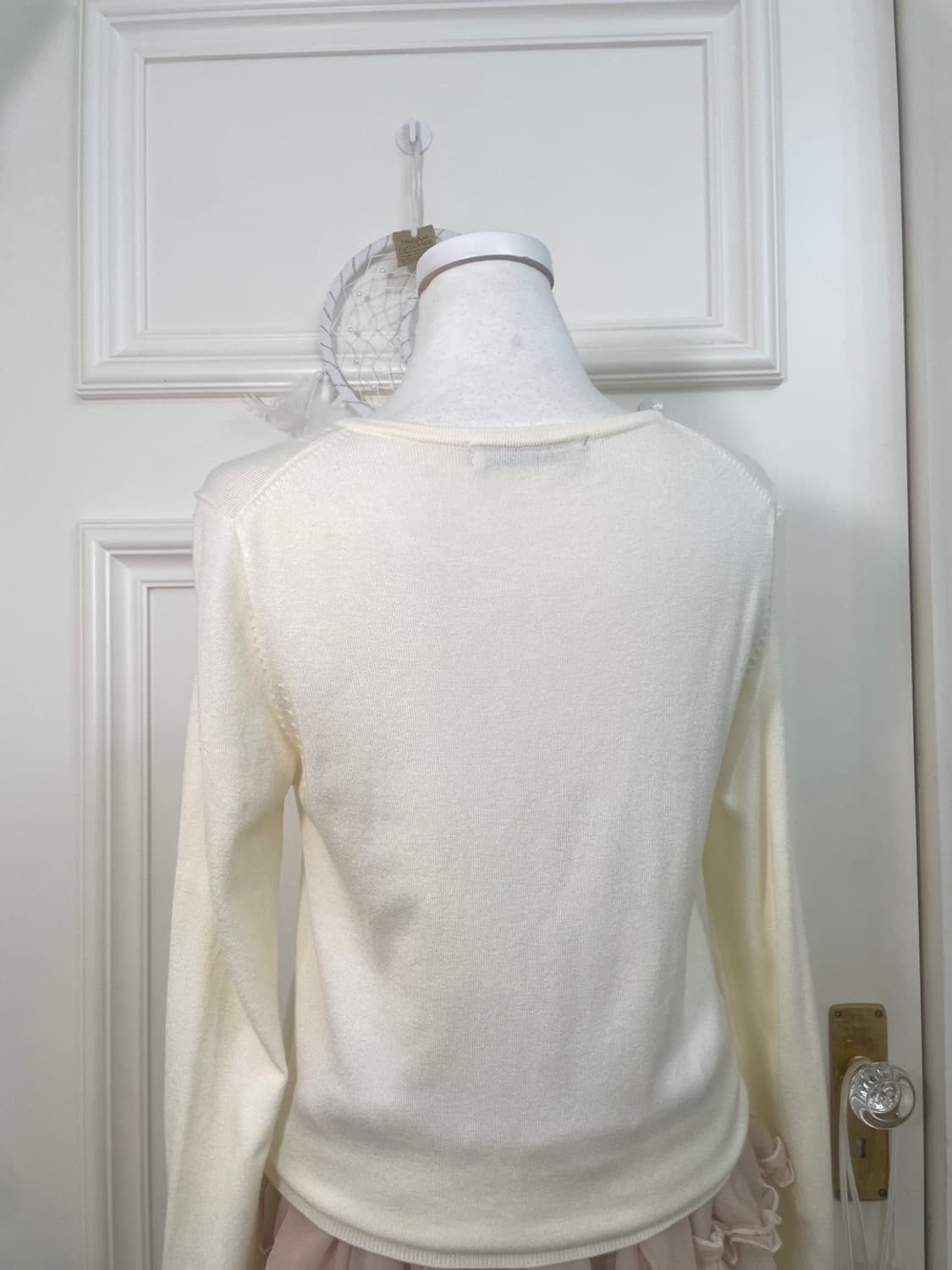 butter yellow pearl button spring cardig 상품이미지4