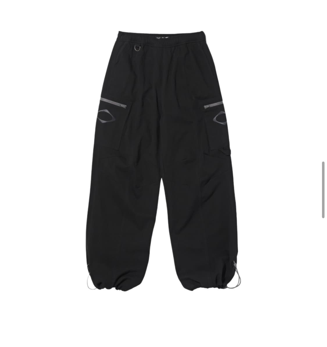 미스치프 드로우스트링 팬츠 블랙 상품이미지1