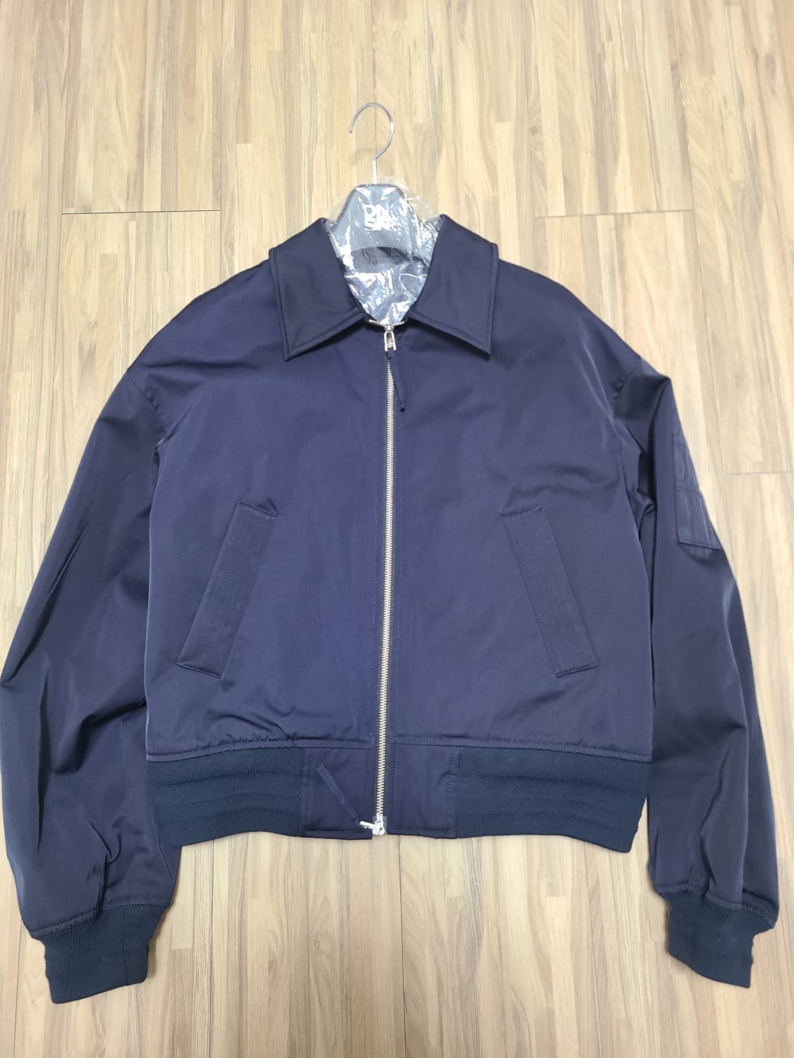 디앤에스알 dnsr 플라이트 크롭 MA-1 네이비 L사이즈 상품이미지3