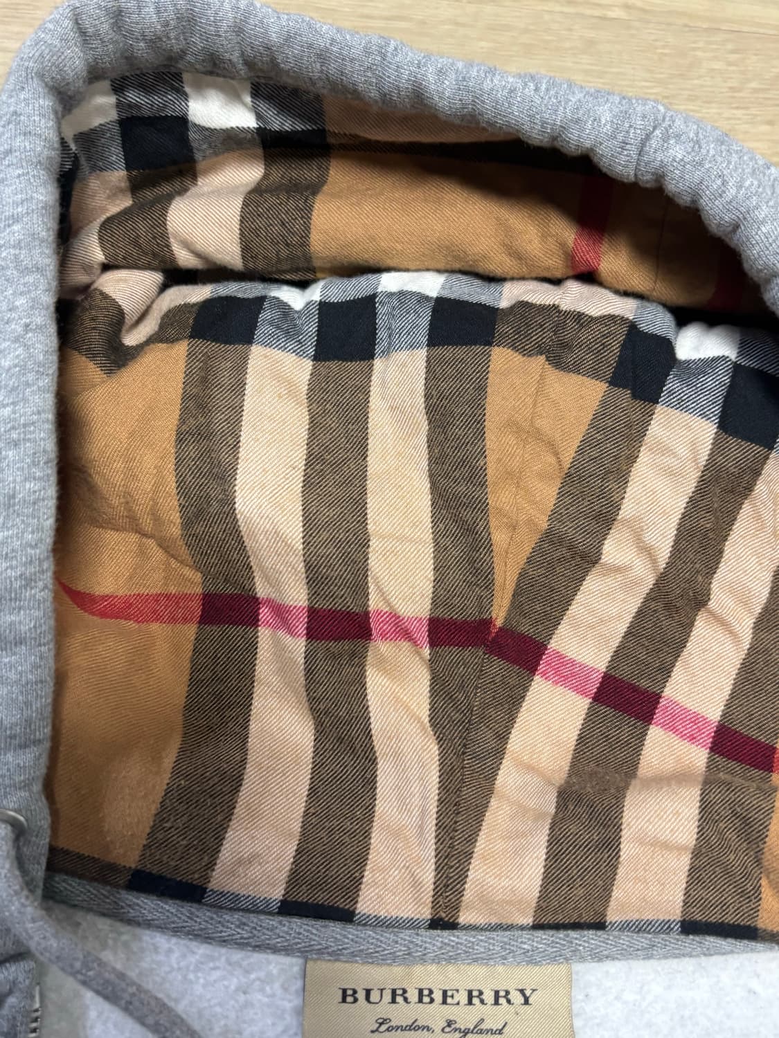 버버리 후드집업 XL 상품이미지5