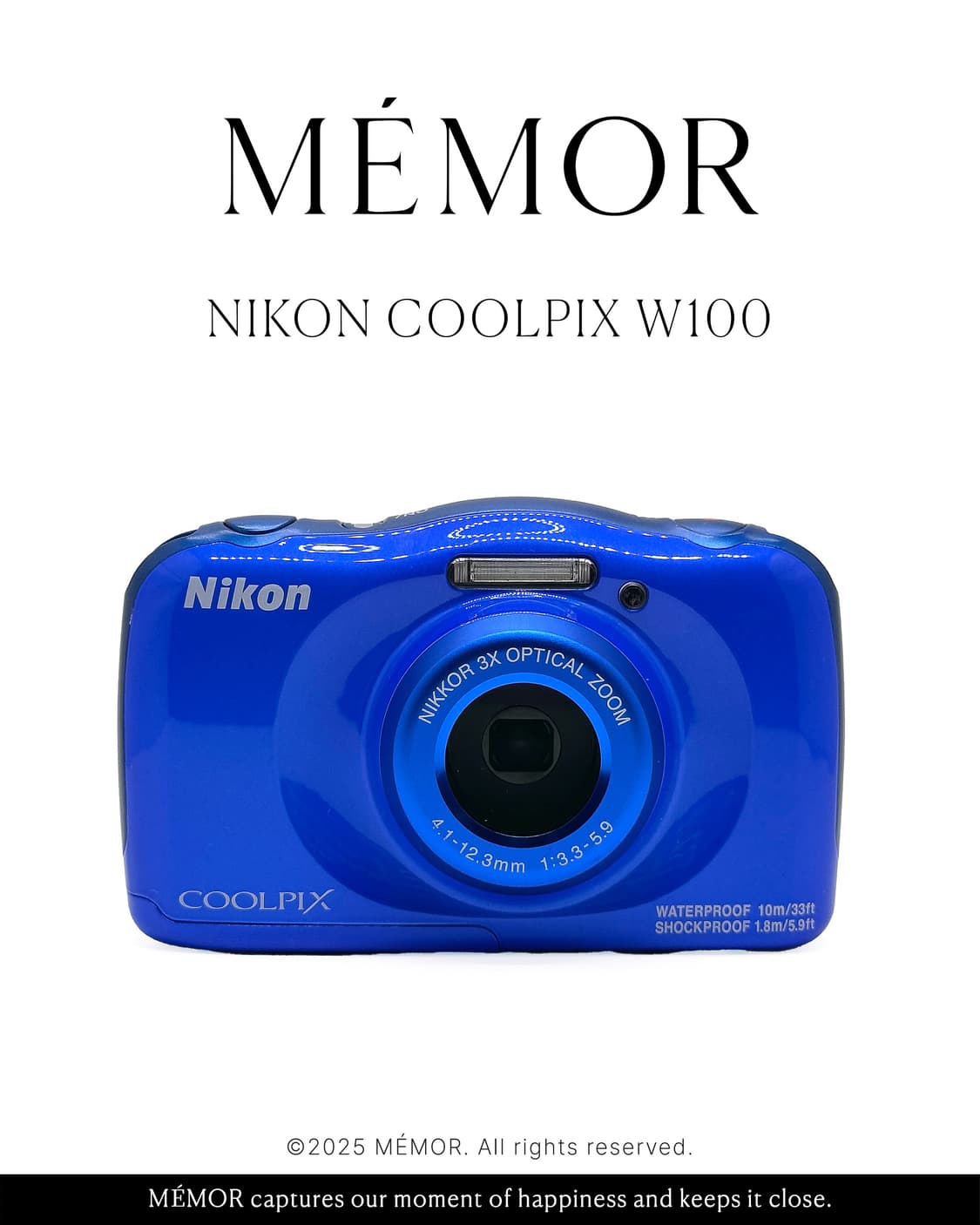 인기모델/찰스엔터님픽🫧Nikon COOLPIX W100 니콘 디카 상품이미지1