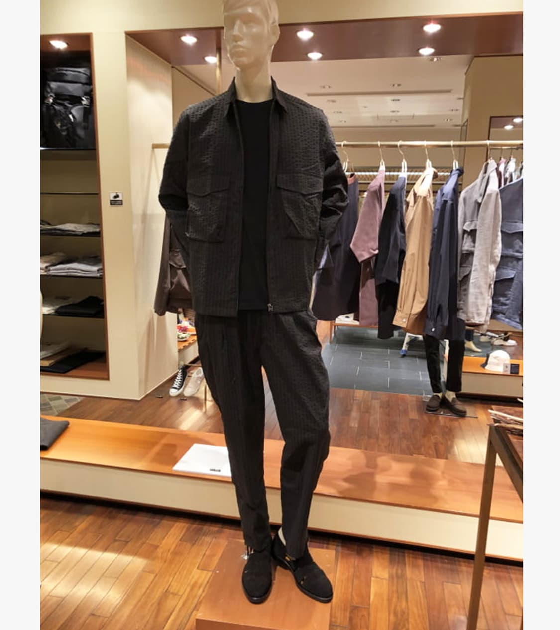 BEAMS LIGHTS - COOLMAX SEERSUCKER JK 상품이미지2