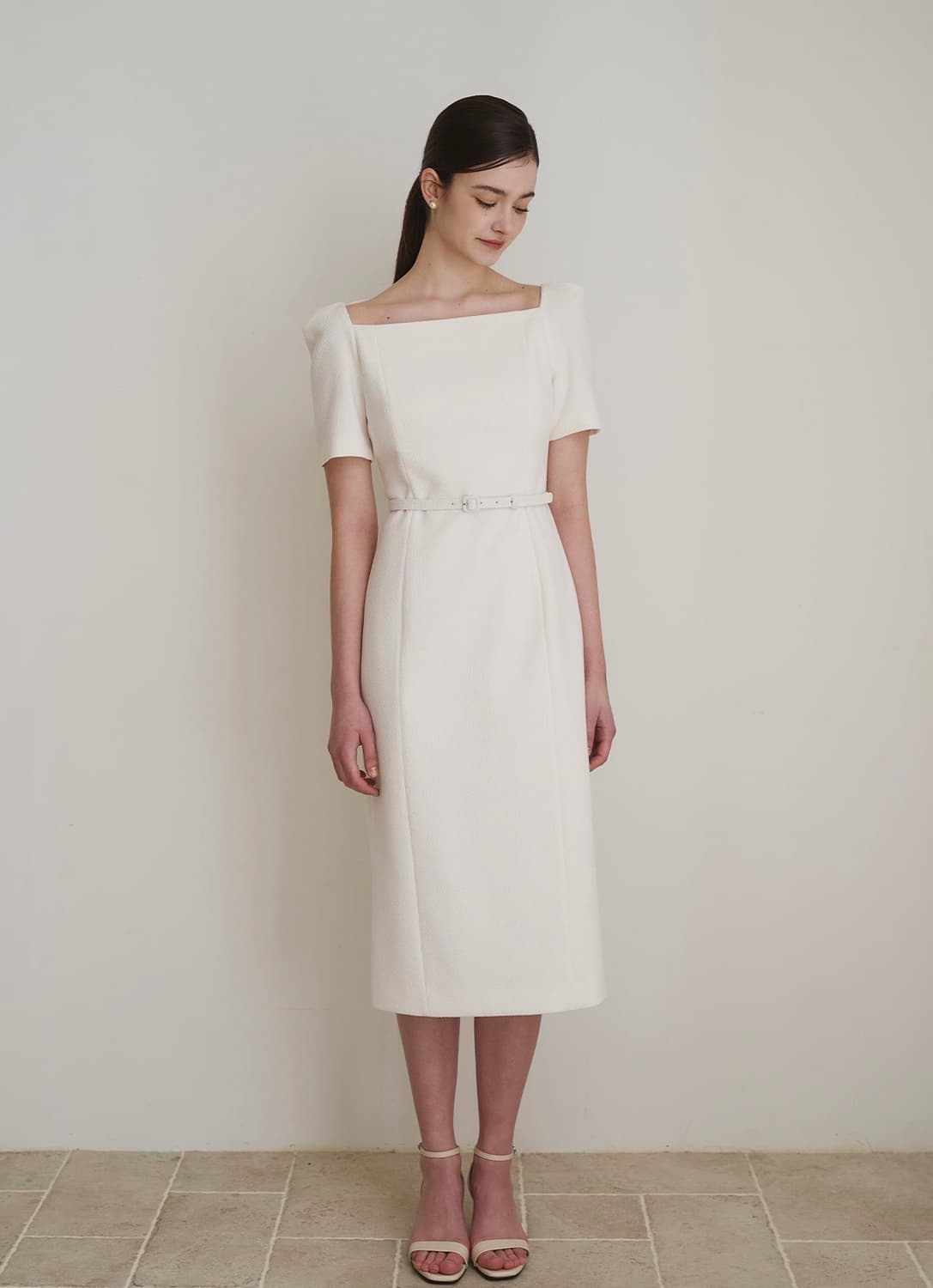 르니나 원피스 VICTORIA square neck h-line dres 상품이미지2