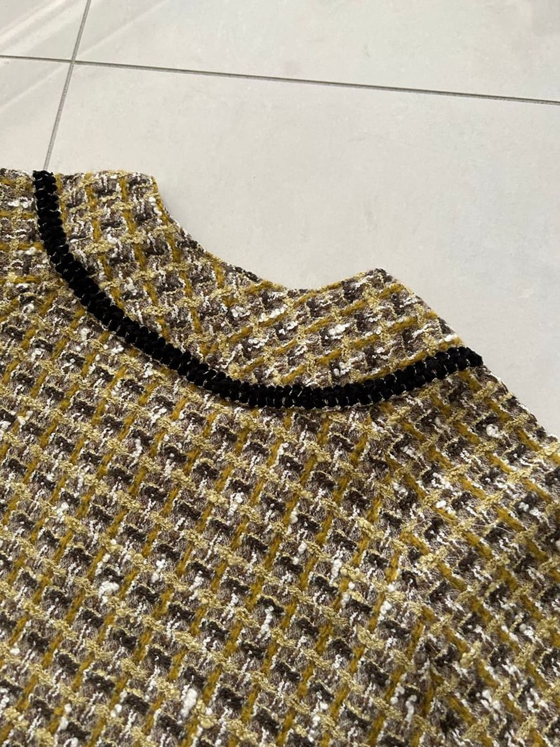 TWEED BASEBALL SHIRT 트위드 야구 셔츠 상품이미지6