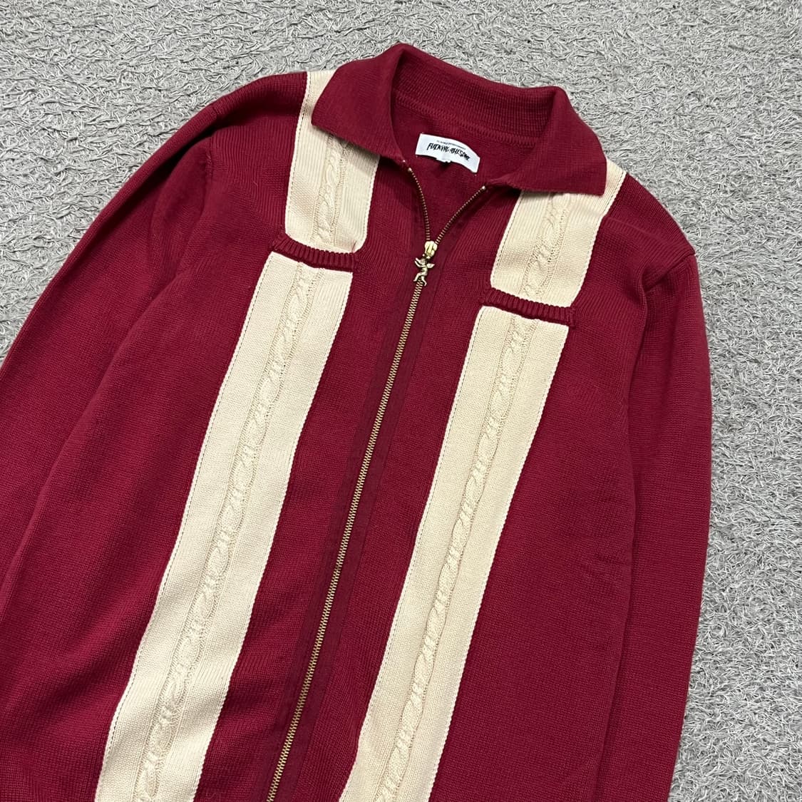 [100] fucking awesome 니트집업 상품이미지1