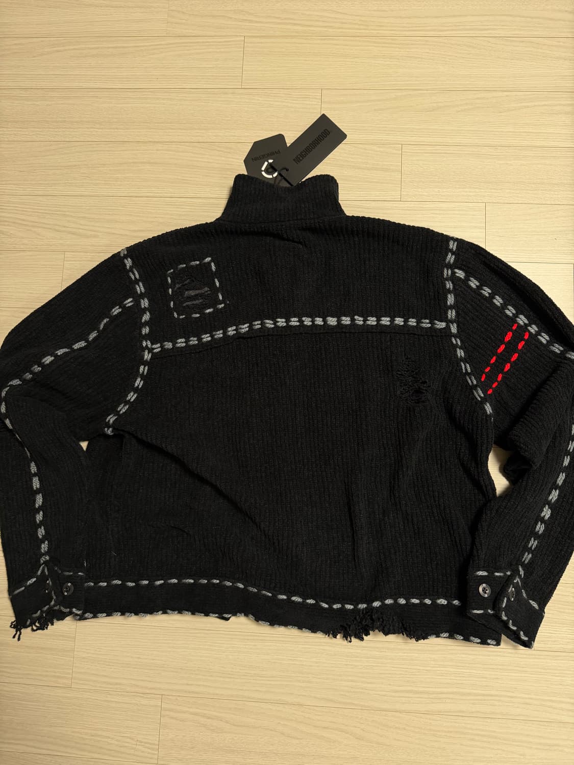 [L] 네이버후드 x 핀가린 PG1 세비지 니트 상품이미지5