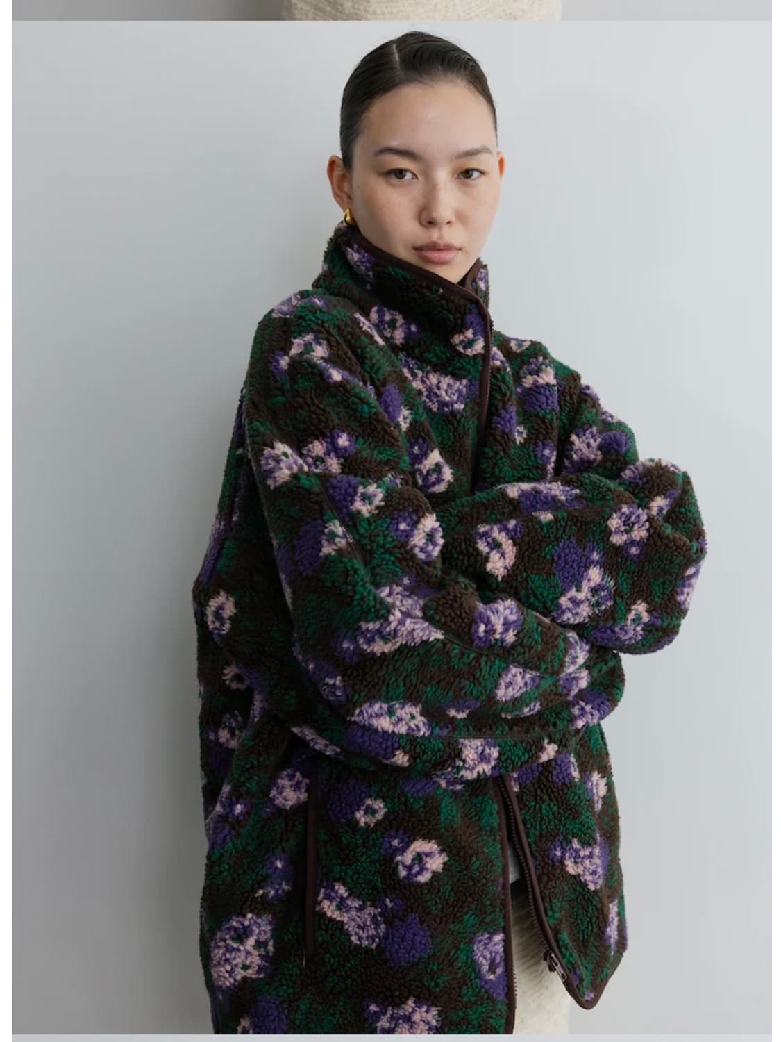 디애퍼처 플라워 후리스 상품이미지2