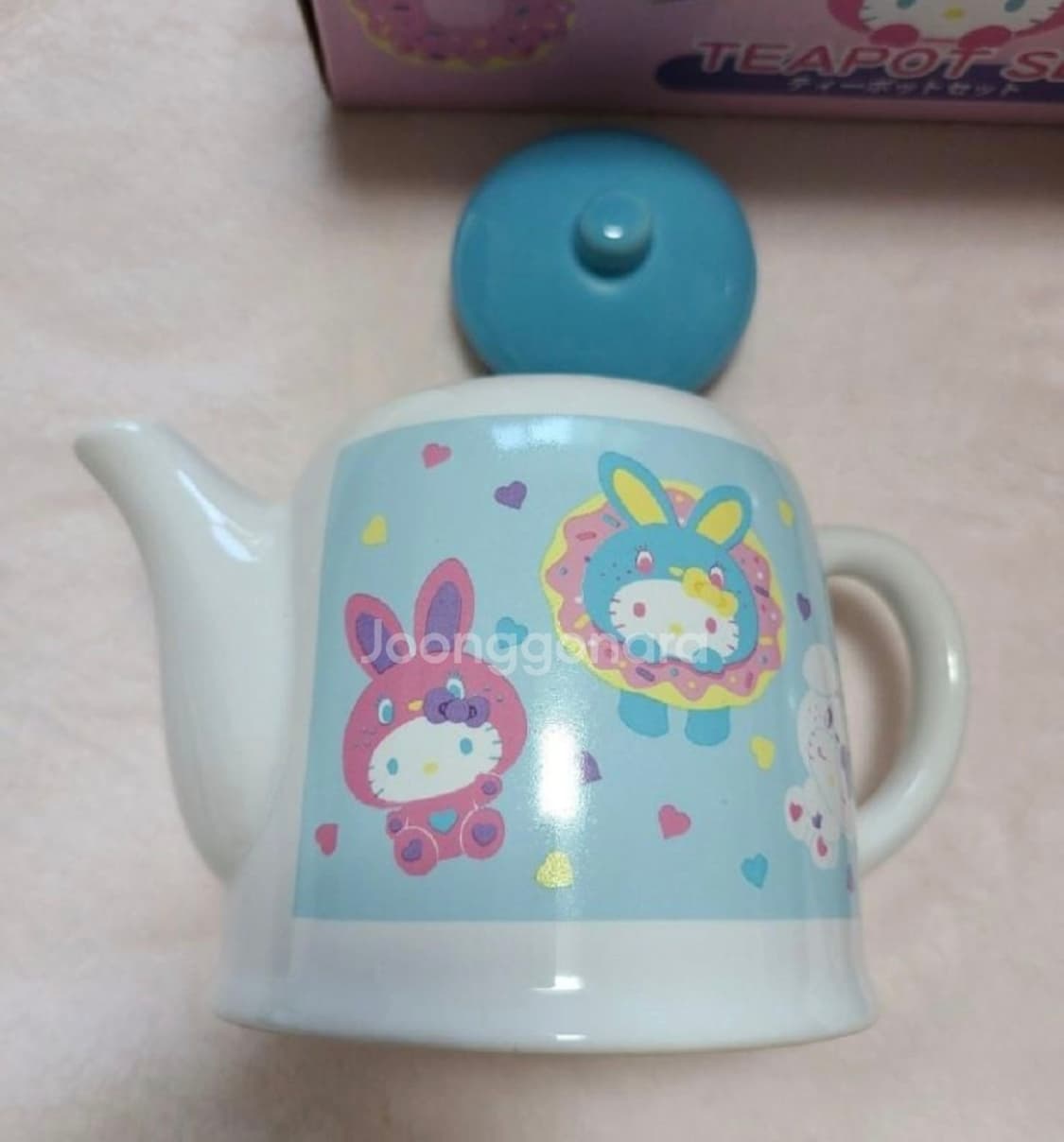 고전 키티 부활전 한정 티포트 컵 세트 상품이미지3