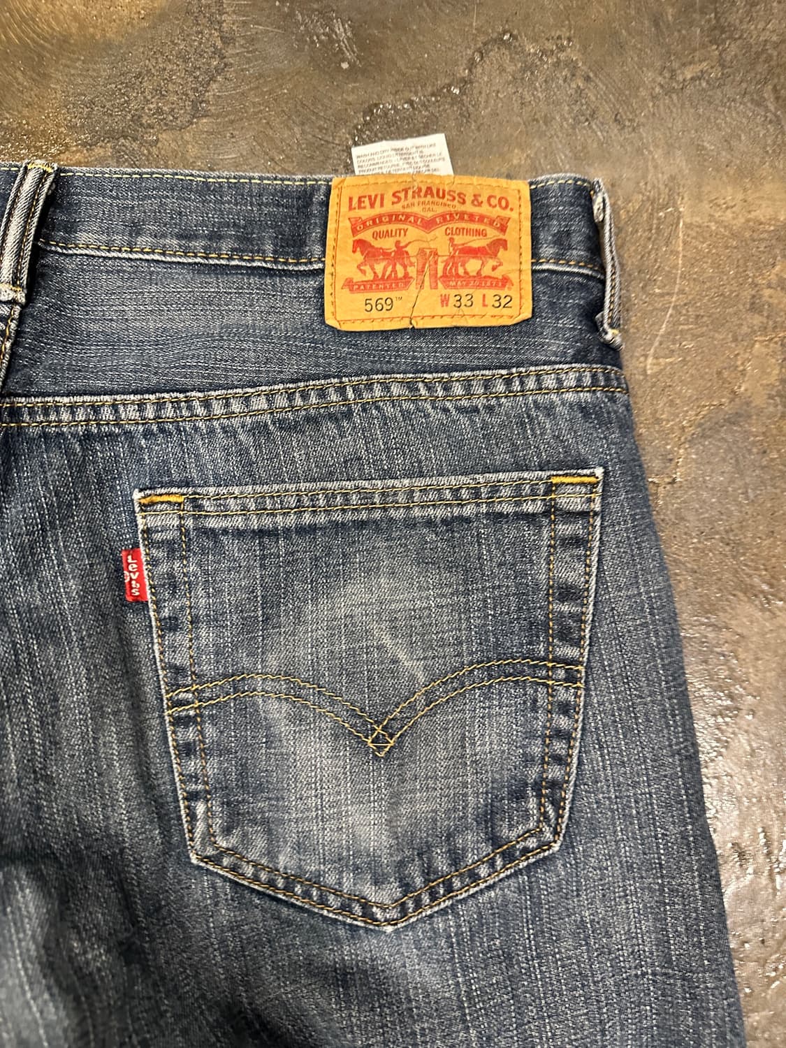 Levis 리바이스 569 W33 L32 상품이미지4