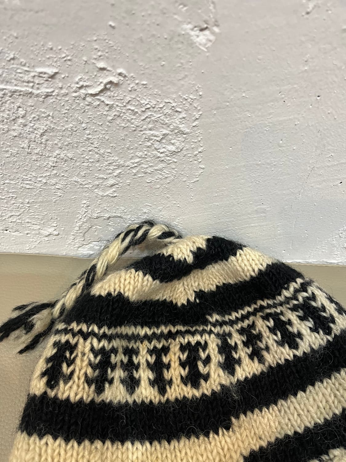 핸드메이드 울 이어플랩 모자  상품이미지3