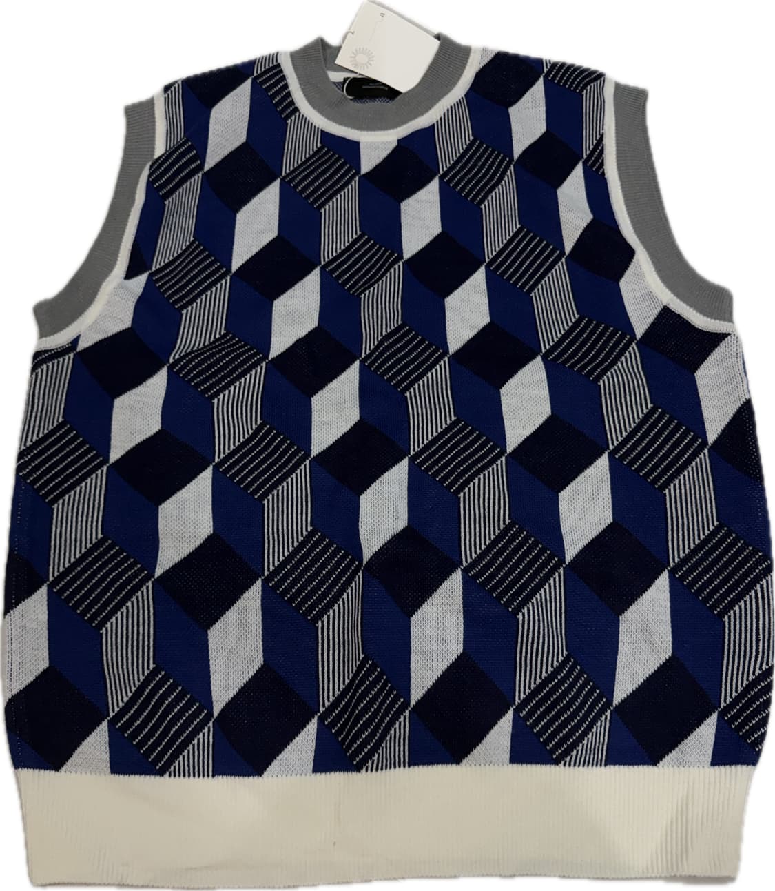 Aake 패턴 니트 조끼 상품이미지1