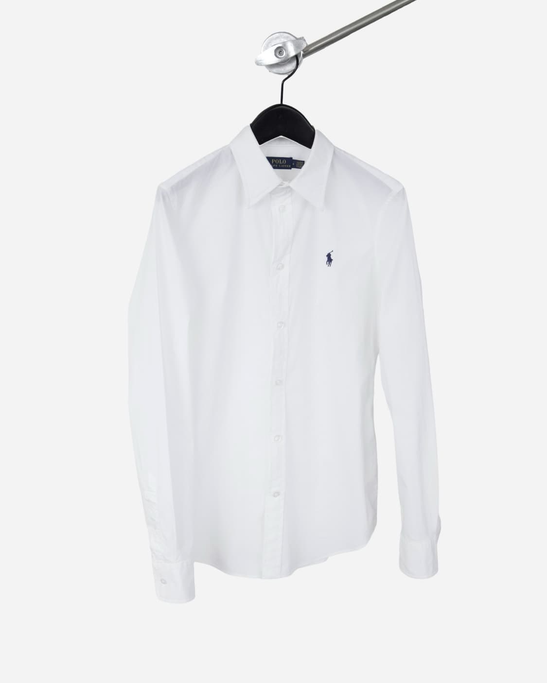 Polo Ralph Lauren White Snap Button Shir 상품이미지1