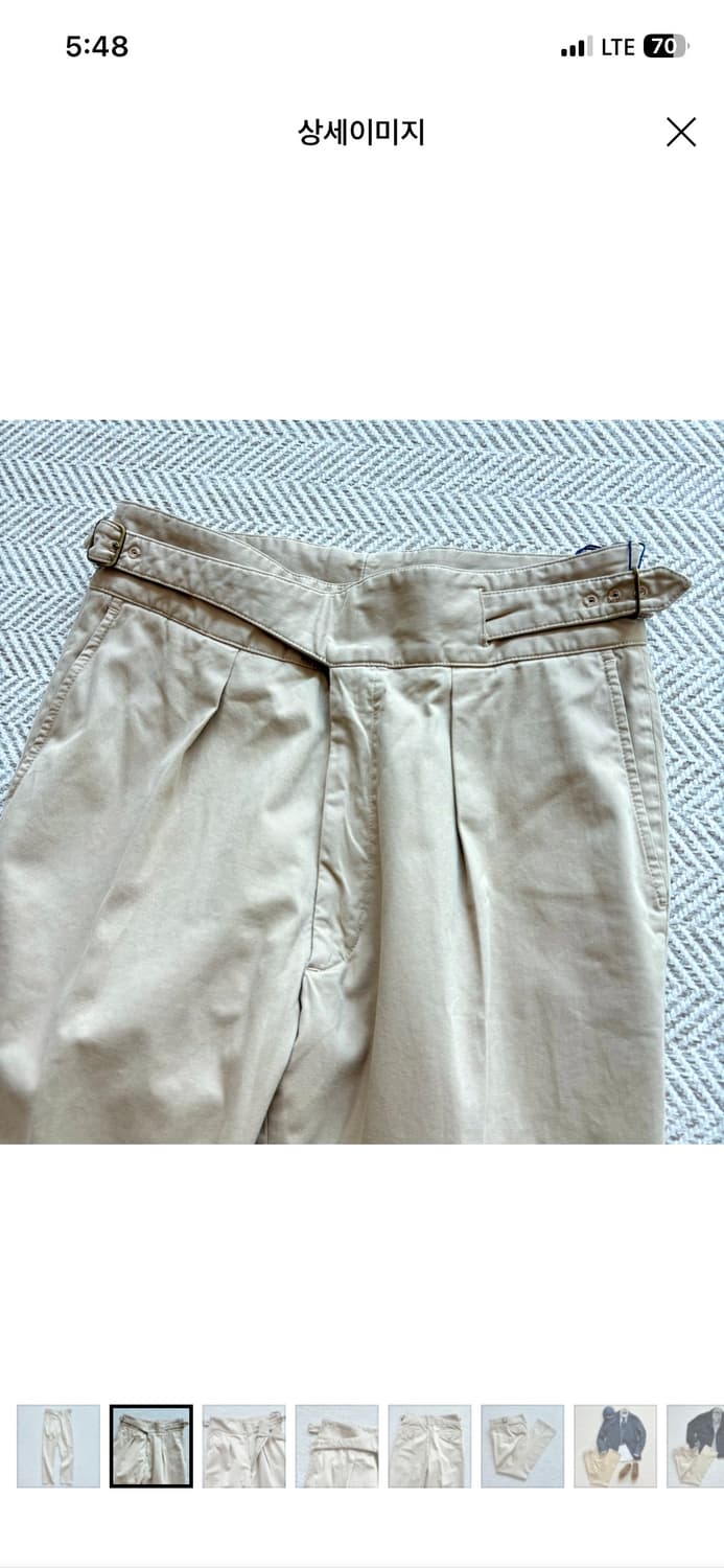 폴로 랄프로렌 구르카 팬츠 상품이미지2