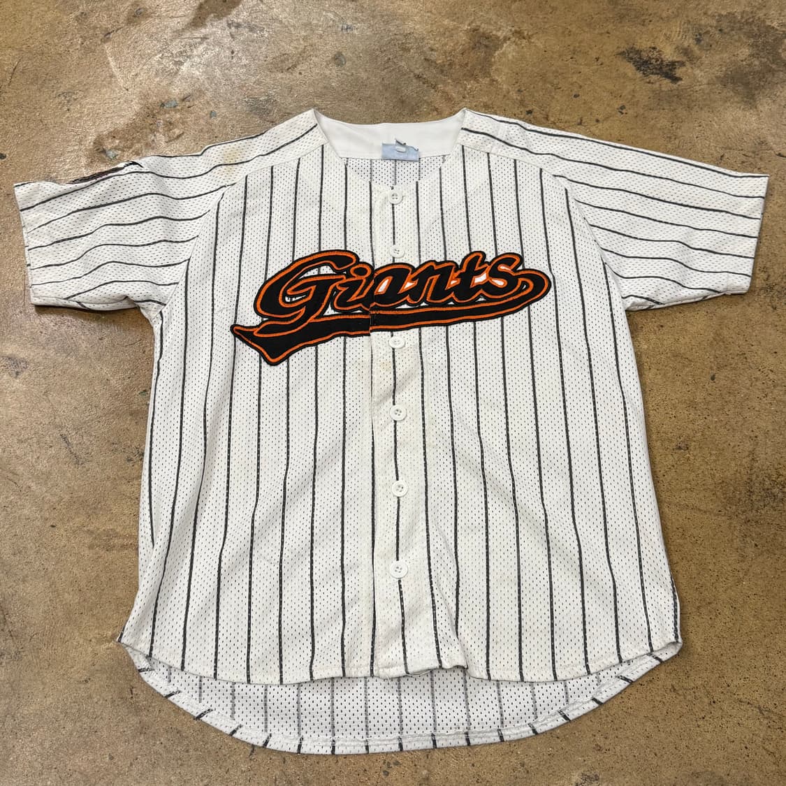 [11] 롯데 자이언츠 Giants 스트라이프 야구 져지 b18 상품이미지2