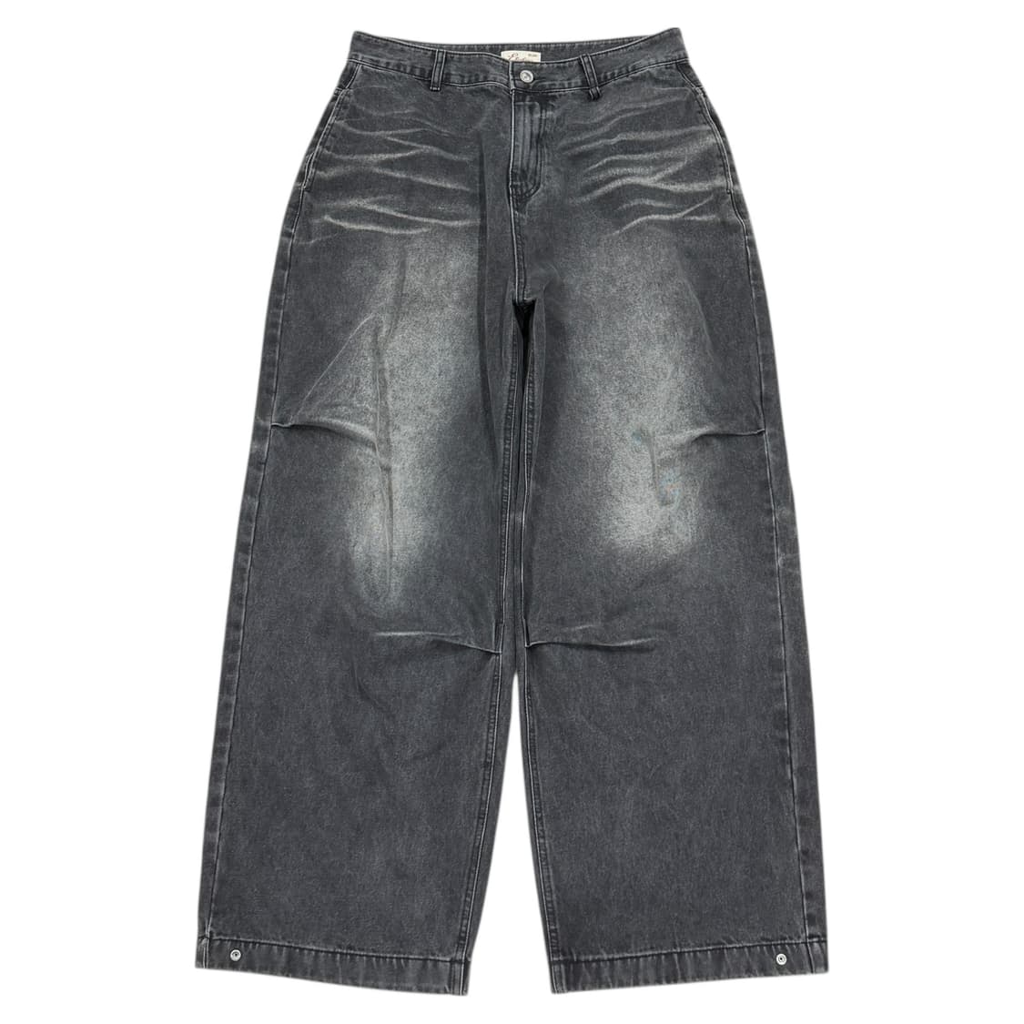 ETCE 이티씨이 배기진 데님팬츠 바지 블랙 L 상품이미지1