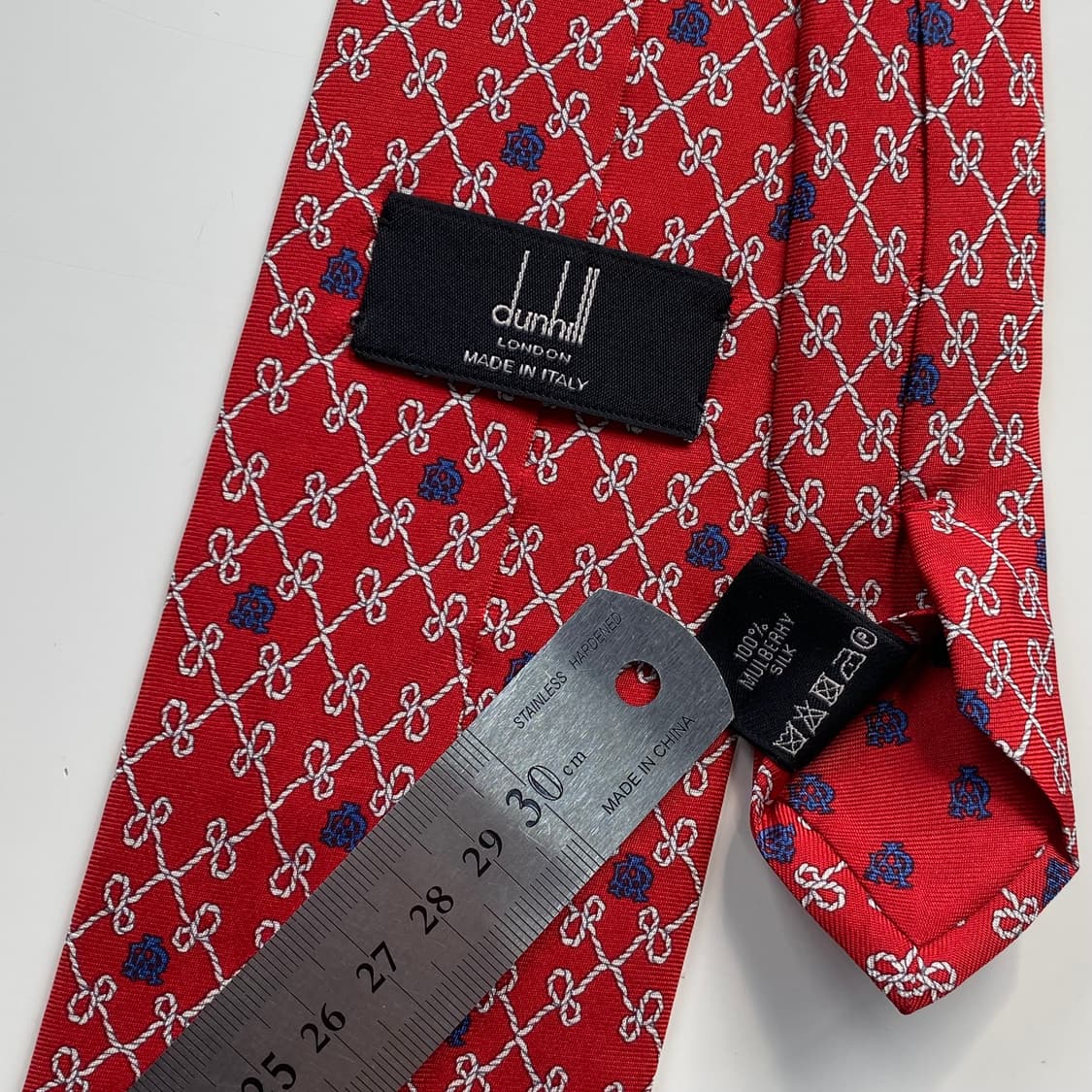 던힐(dunhill) 명품 정품 넥타이 8.3cm 상품이미지5