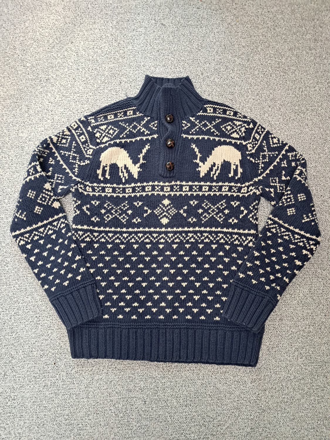 폴로진스 사슴패턴니트 상품이미지1