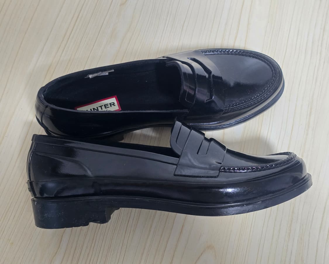 Hunter 헌터 페니 로퍼 블랙  240 상품이미지3