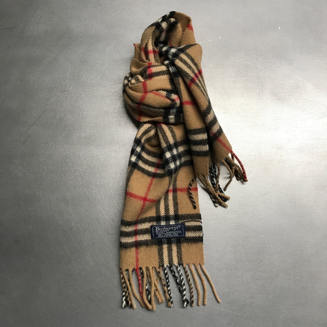 버버리 정품 램스울 머플러 베이지 상품이미지1