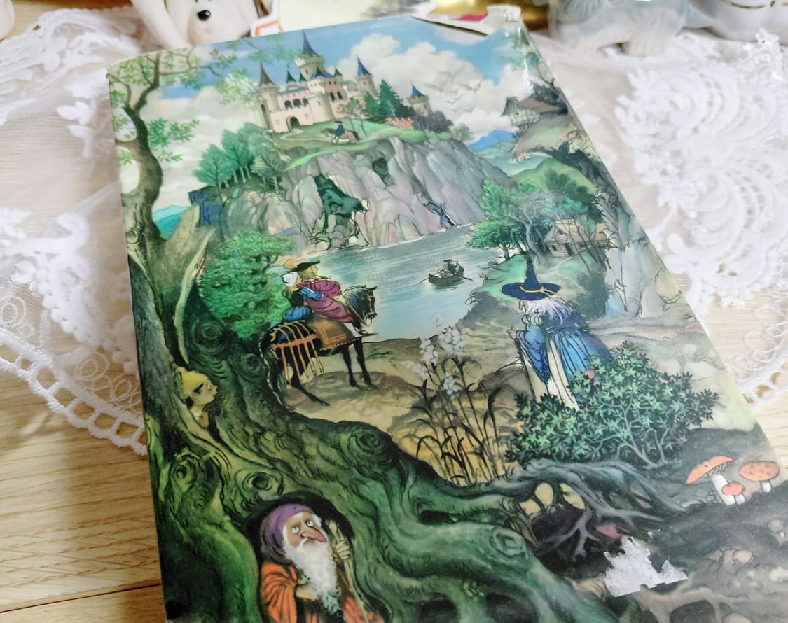 vintage)1950~60s 그림 형제 동화 빈티지 도서 하드커버에디션 상품이미지6