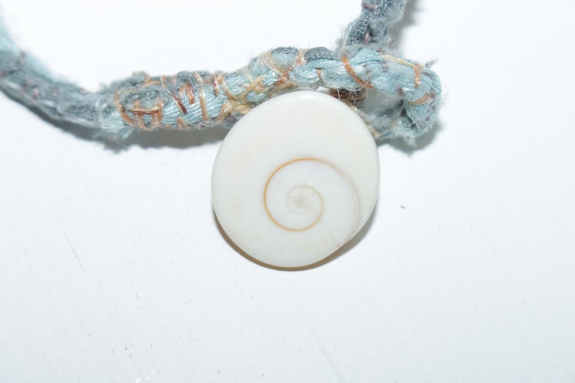 조개 명주 팔찌 상품이미지2