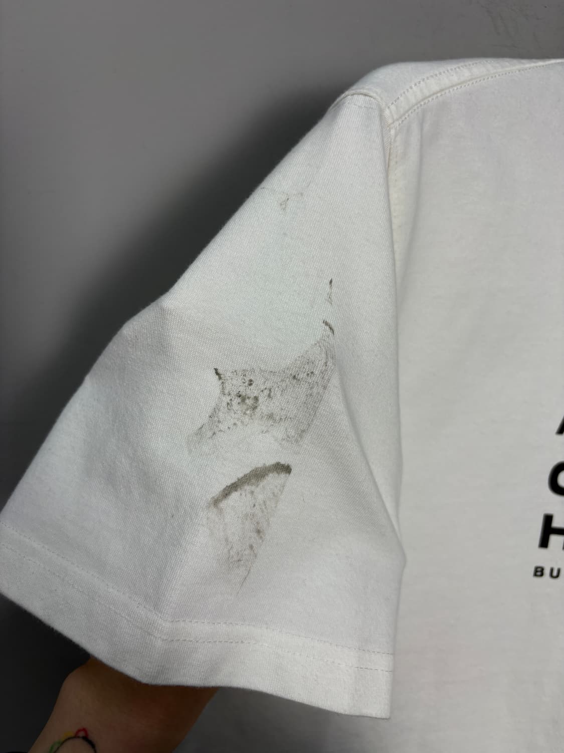 아더에러 플러그 한남 화이트 반팔 A3721 상품이미지6