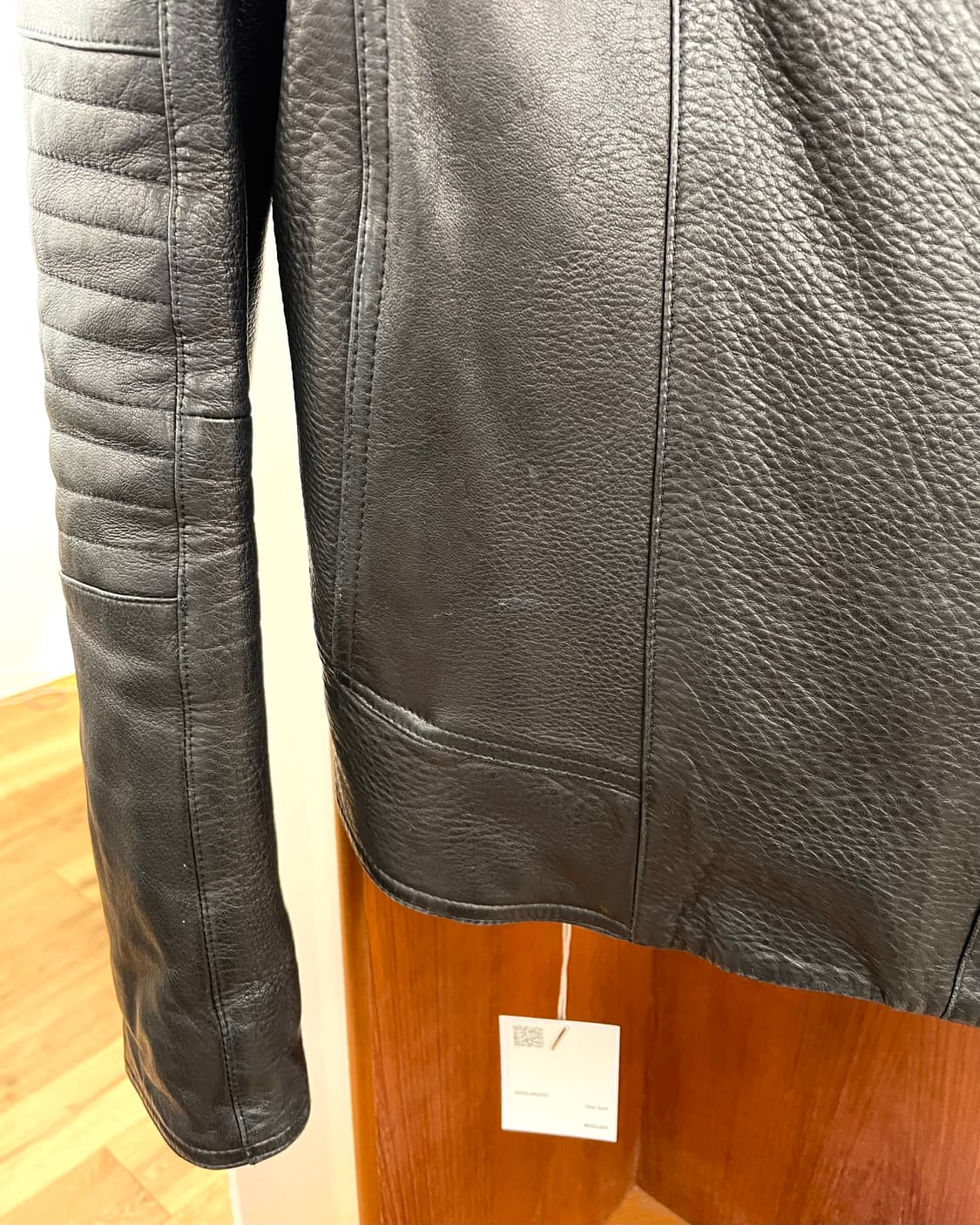 [40] 휴고 보스 레더 모터사이클 자켓 상품이미지7