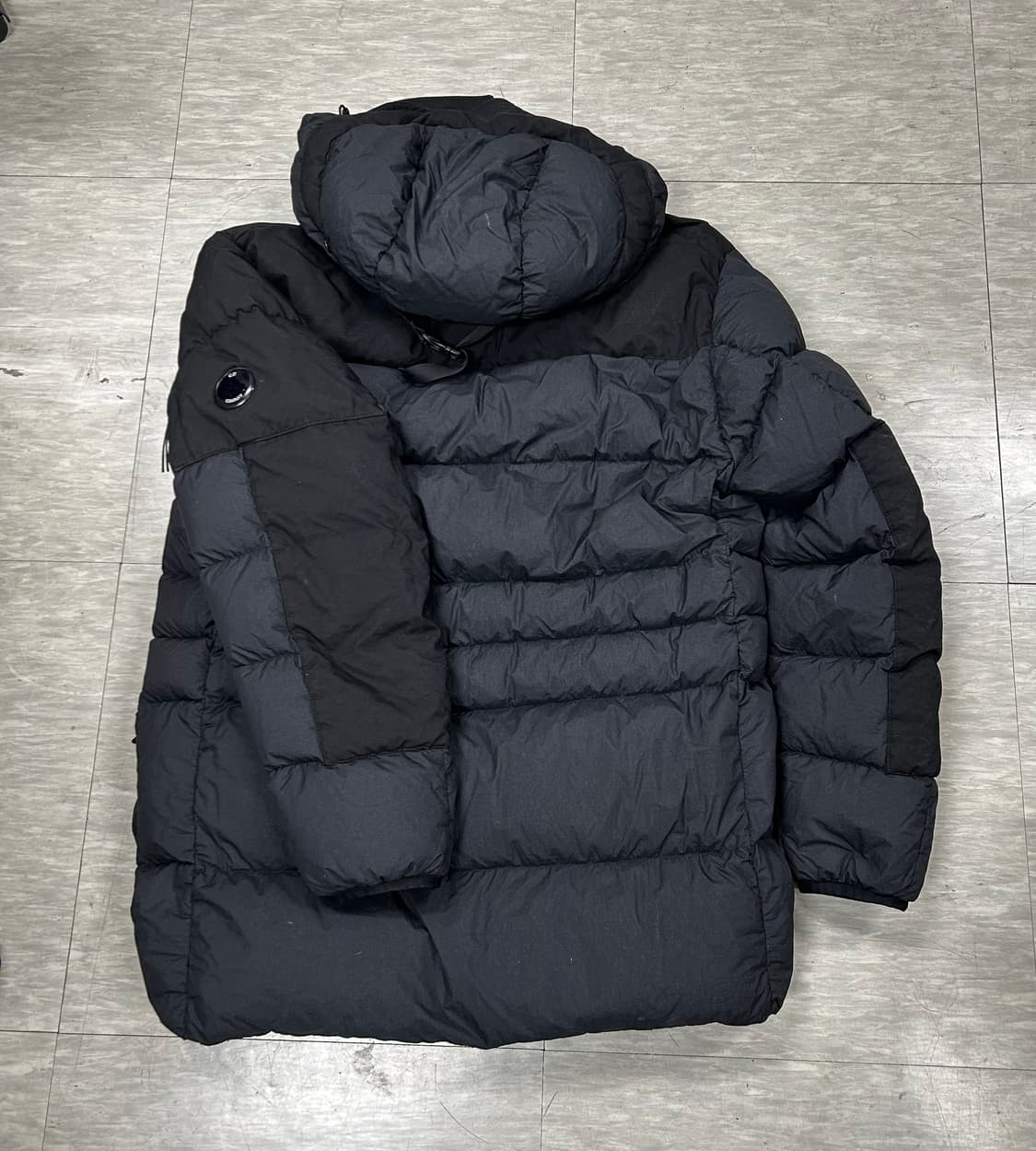 C.P.컴퍼니 블랙 덕다운 패딩 점퍼 110 상품이미지7