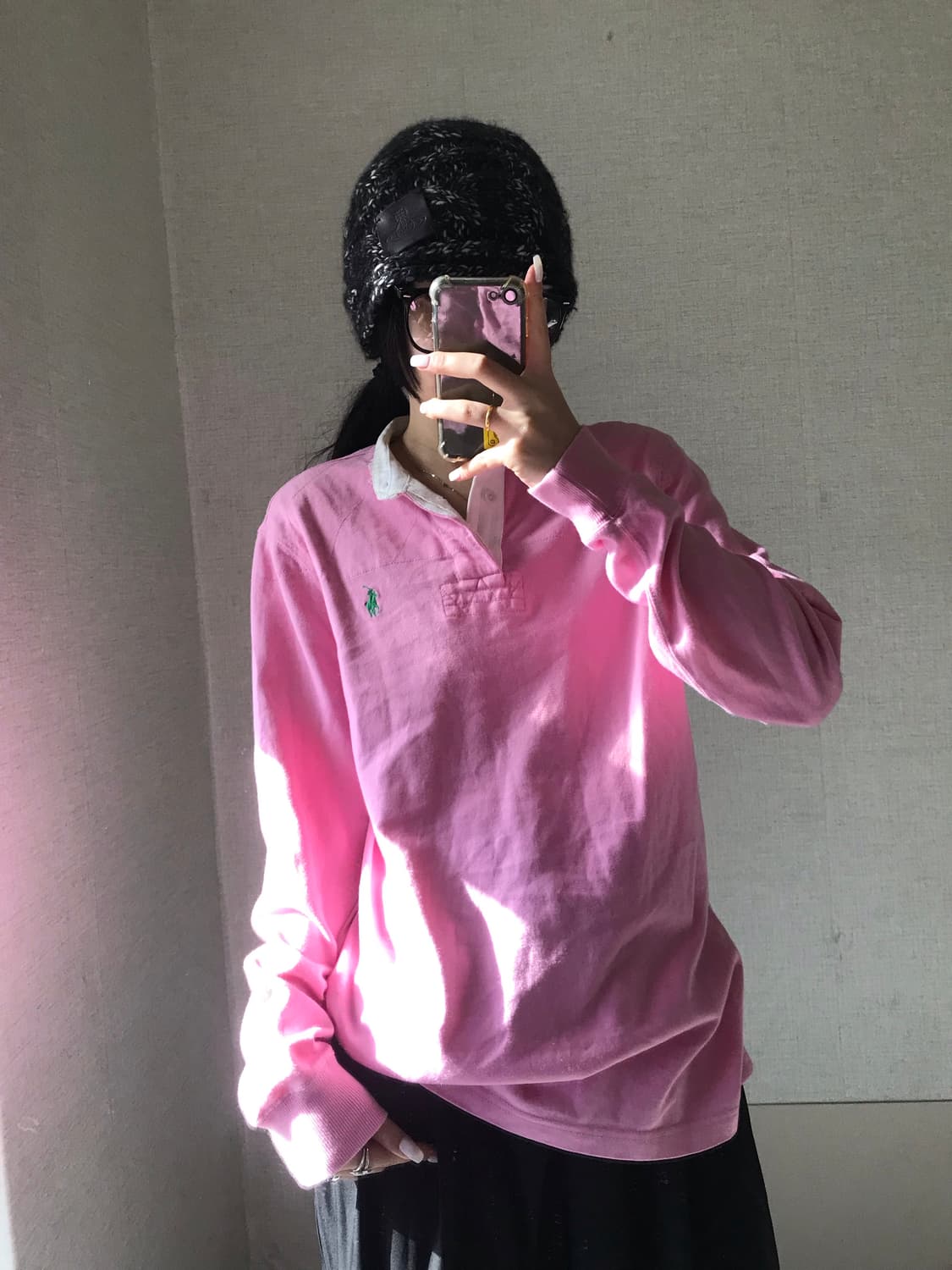 폴로 연핑크 pk 상품이미지5