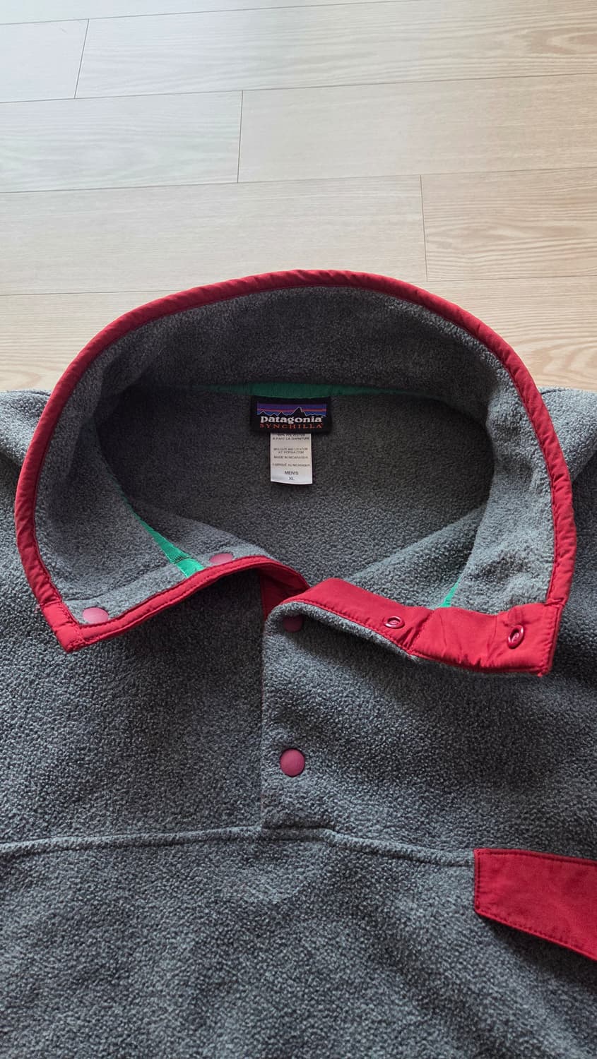 파타고니아 신칠라 니켈그레이 버건디 XL 상품이미지3