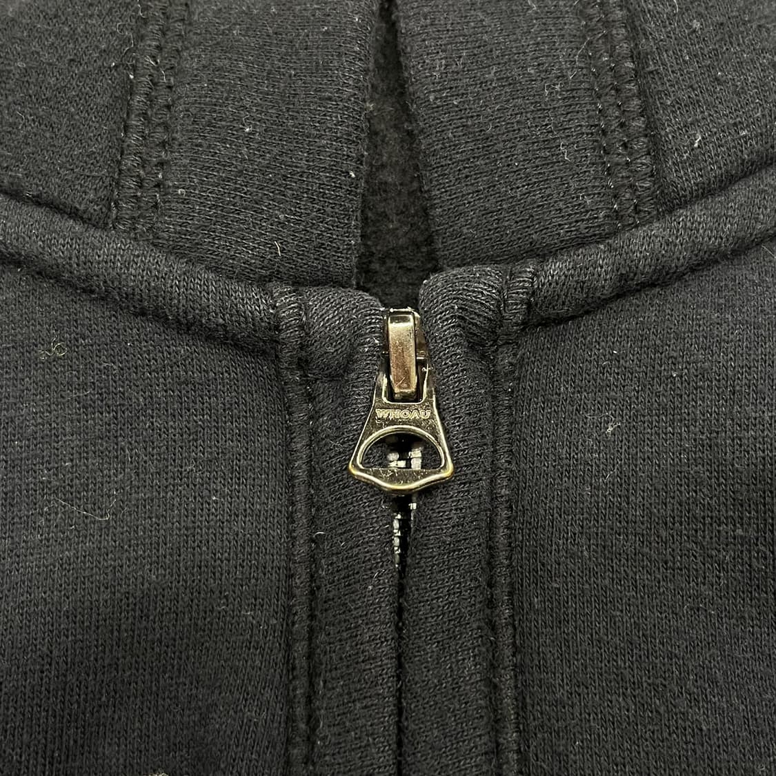 후아유 블랙 후드집업 상품이미지7