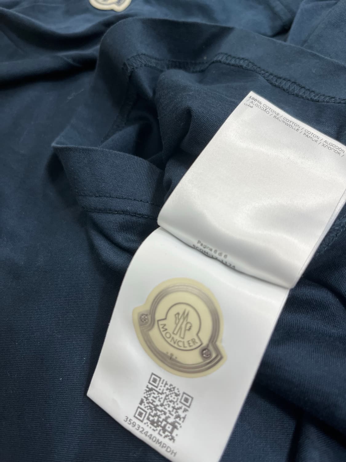 몽클레어 MAGLIA TSHIRT 티셔츠 90~95 상품이미지5