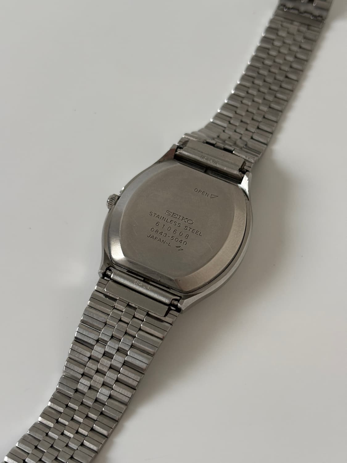 1970s Bokashi Dial Silver Quartz  상품이미지7