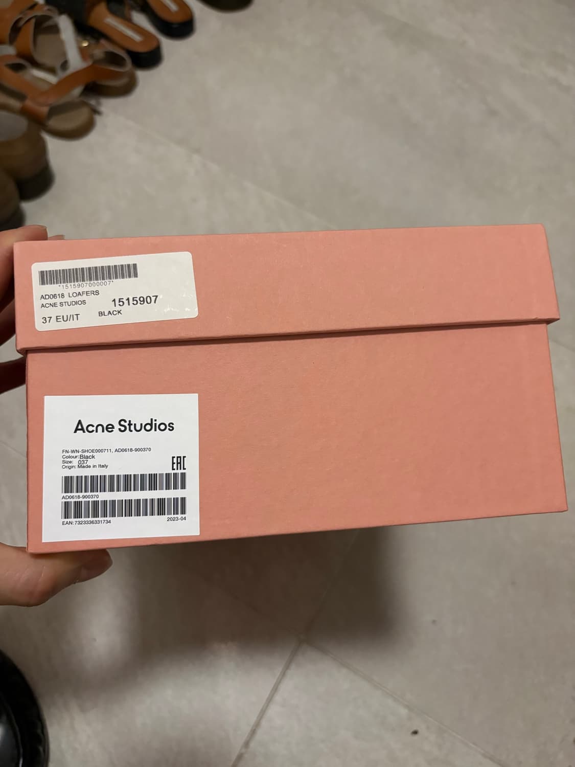 acne studios 아크네 로퍼 37사이즈 상품이미지2