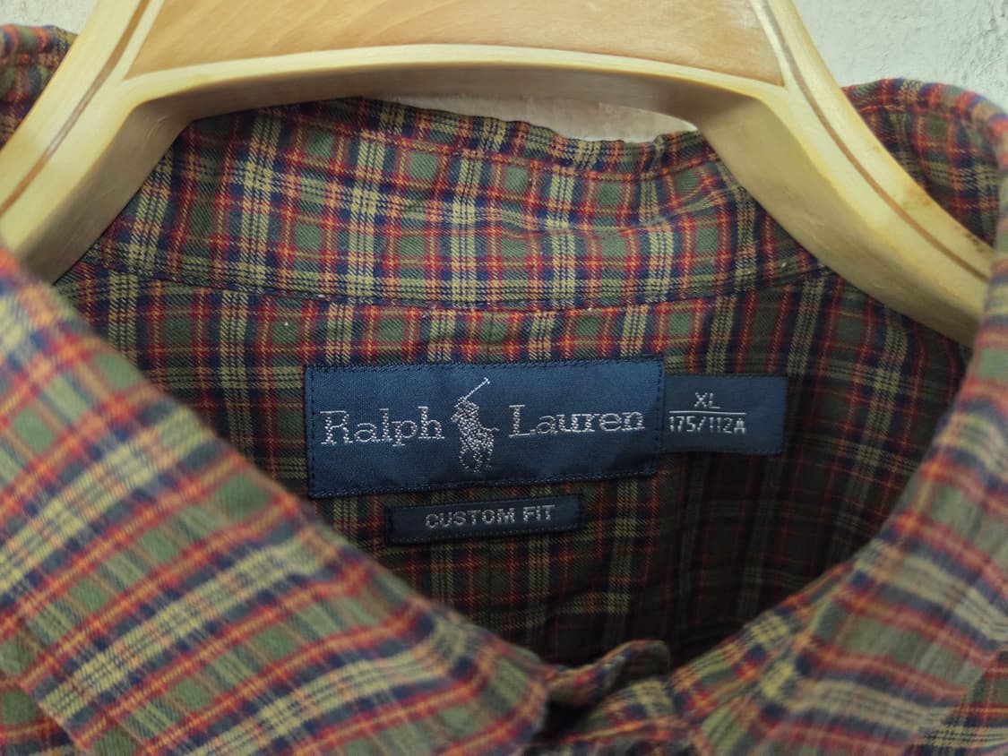 랄프로렌 커스텀핏 체크 셔츠 XL 상품이미지2