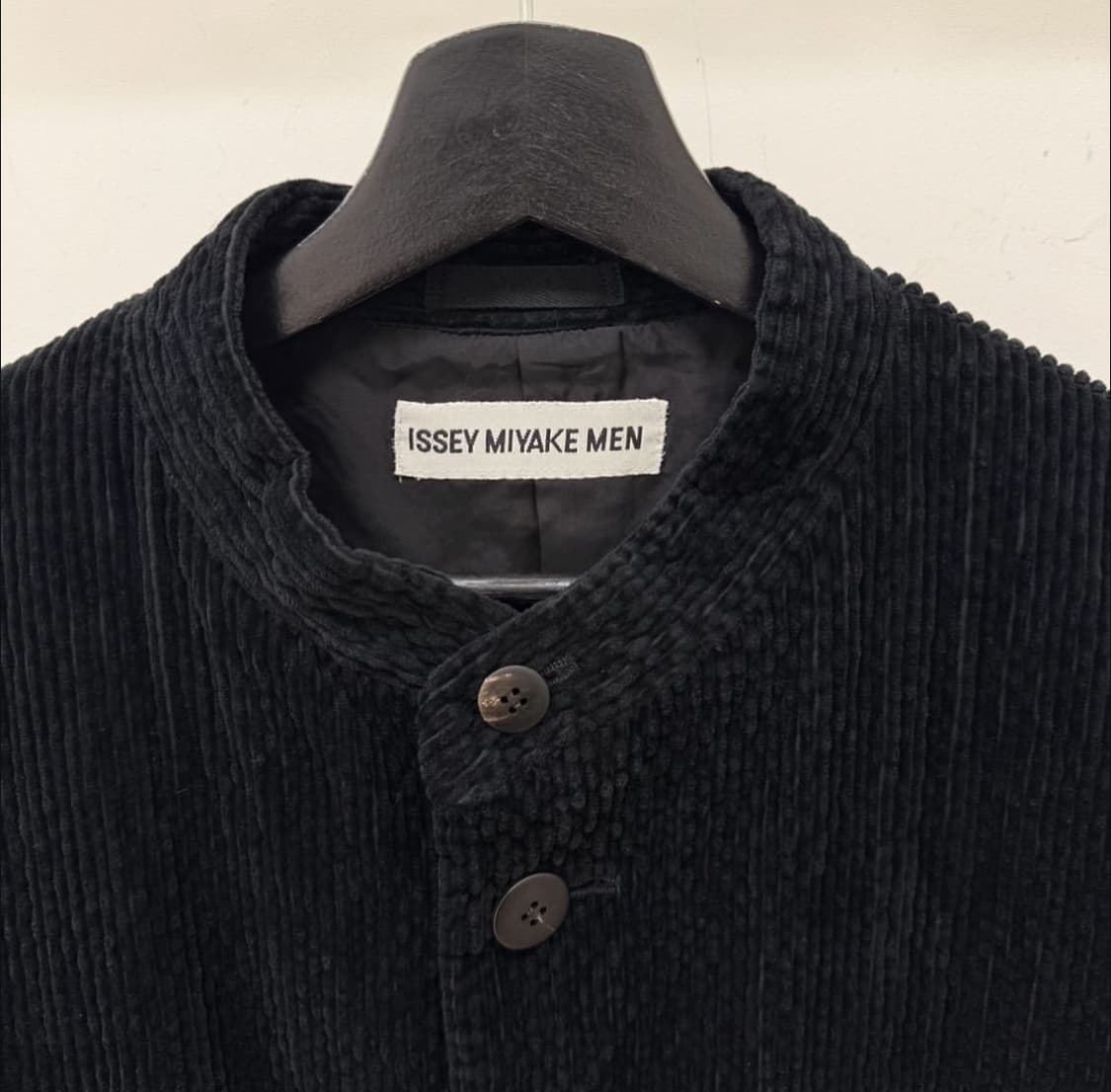 90s 이세이미야케 맨 코듀로이 하이넥 자켓 상품이미지2