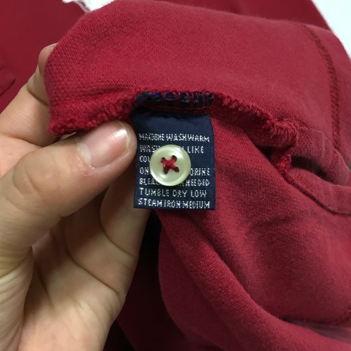 폴로 랄프로렌 빅포니 버건디 카라티 상품이미지4