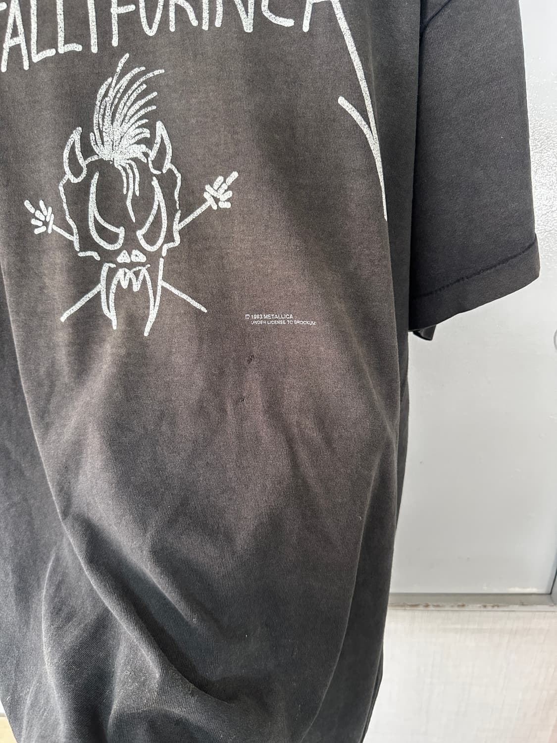 1993 og Metallica eu Tour Band tee 상품이미지7