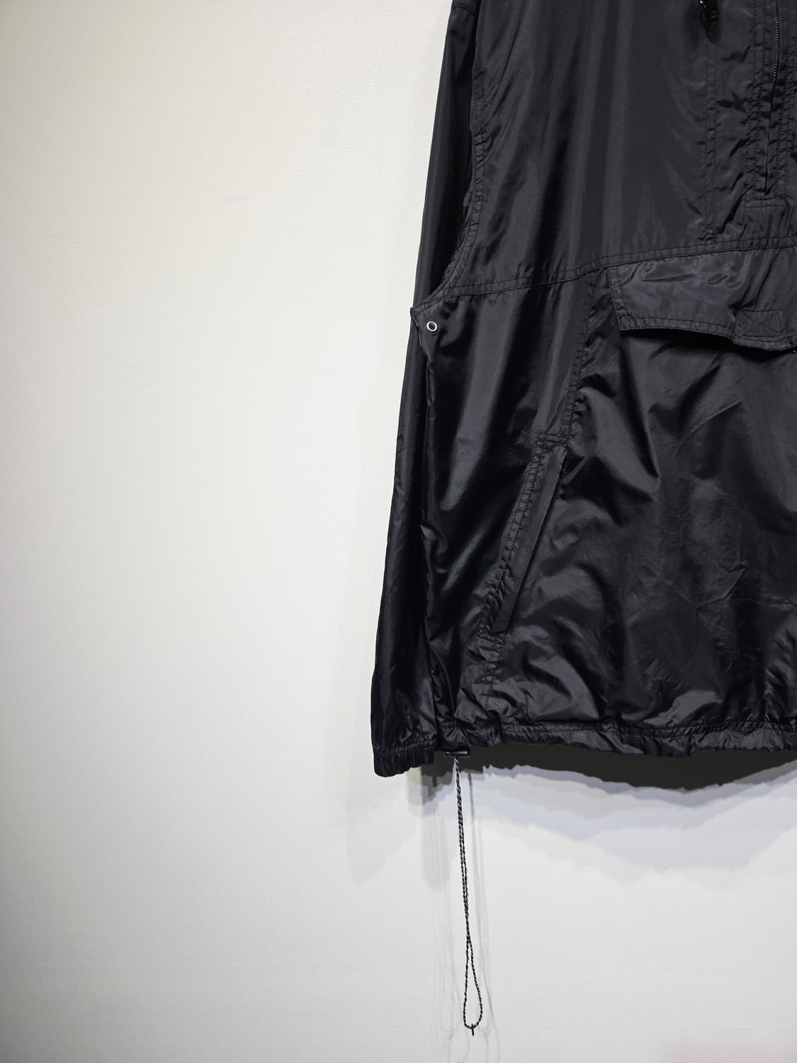 아비렉스(AVIREX) 나일론 하프집업 아노락 블랙 상품이미지4