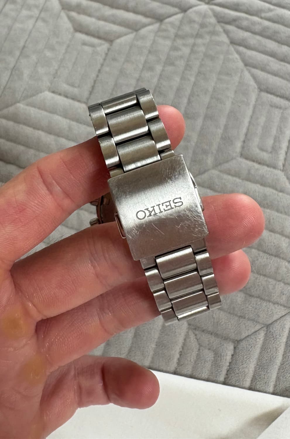 세이코 복각 크로노그래프 골드 판매합니다 상품이미지3