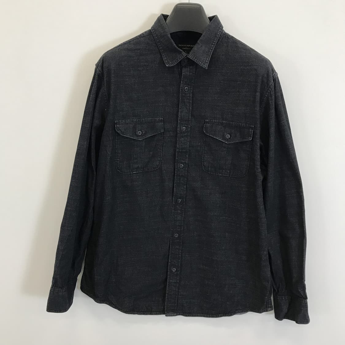 바나나리퍼블릭 진청 인디고데님셔츠 [L] 상품이미지1