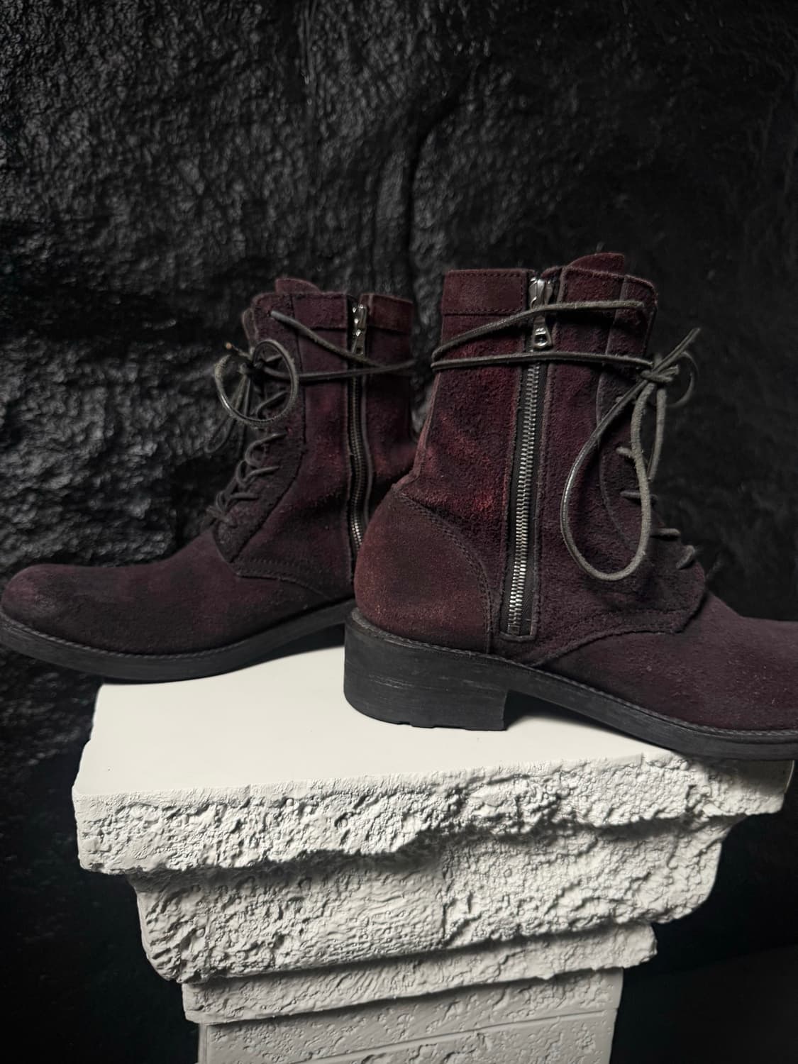 Isamu Katayama Backlash Suede Zip Boots 상품이미지5