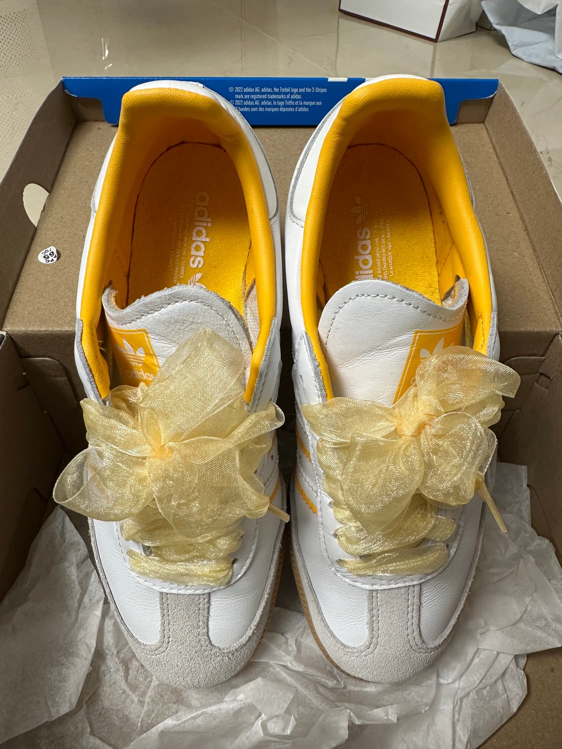 아디다스 삼바 옐로우 스니커즈 235  상품이미지2