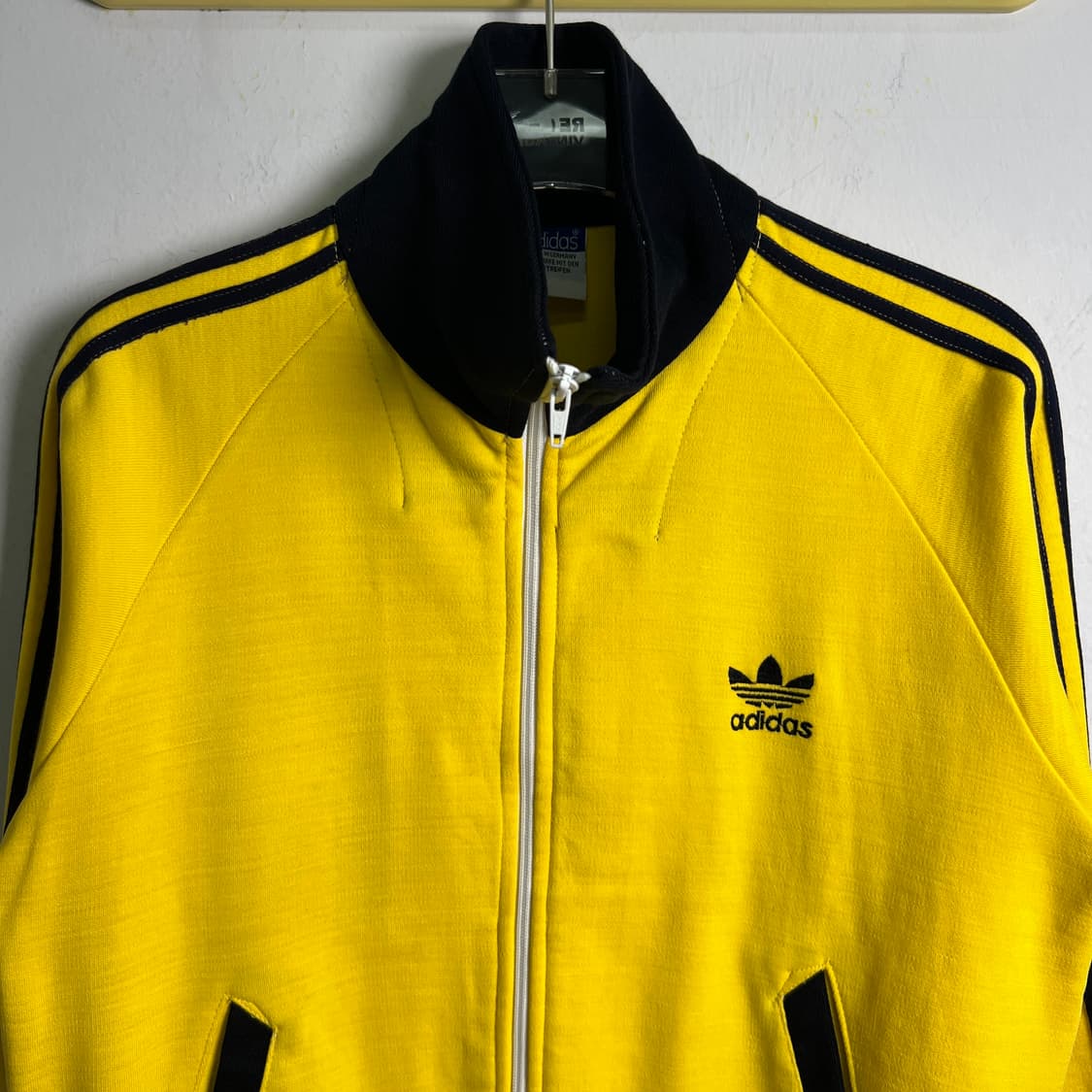 80's 아디다스 빈티지 서독 코튼 트랙탑 져지  상품이미지4