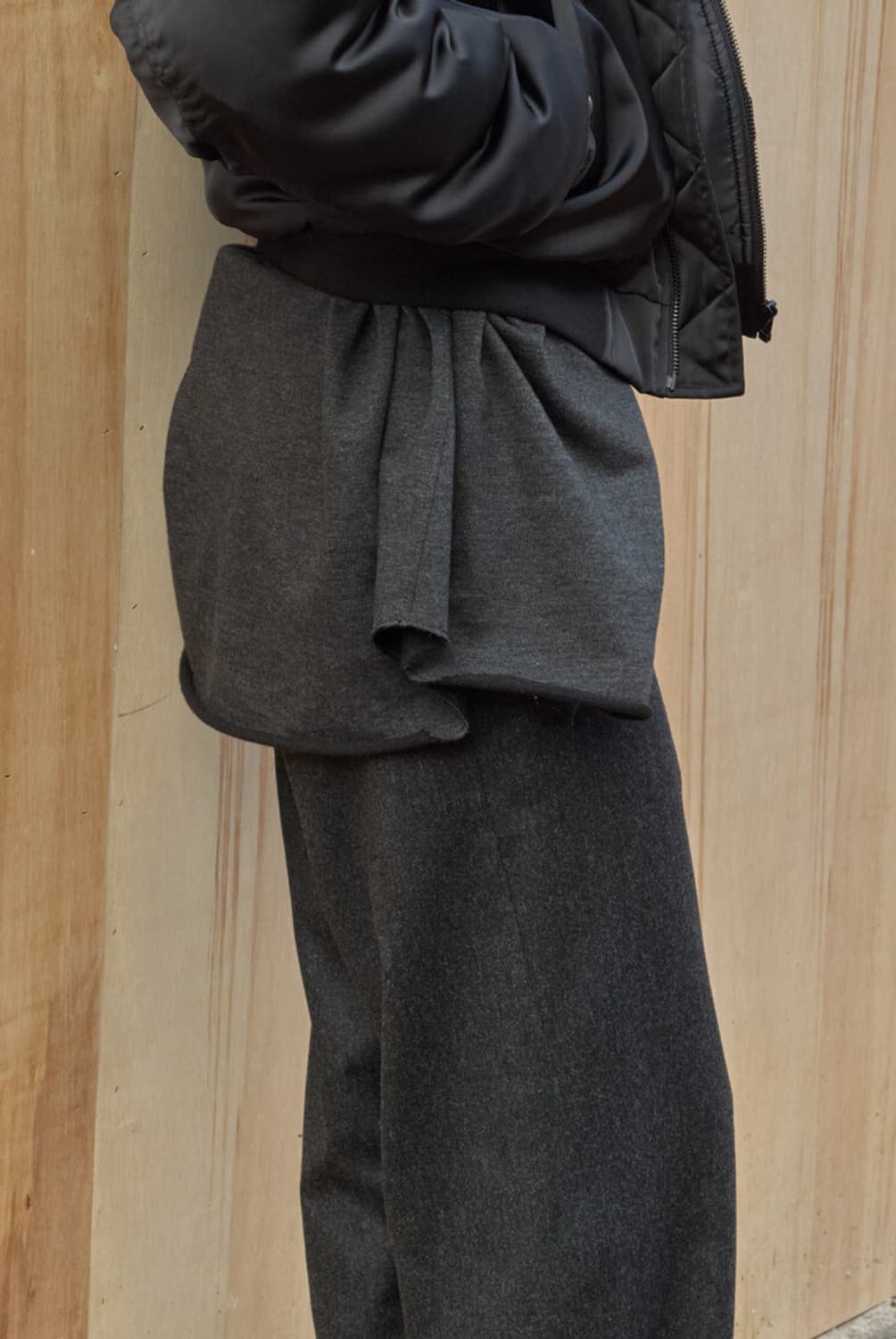 lounge pants wool 2 (darkgrey) 상품이미지3