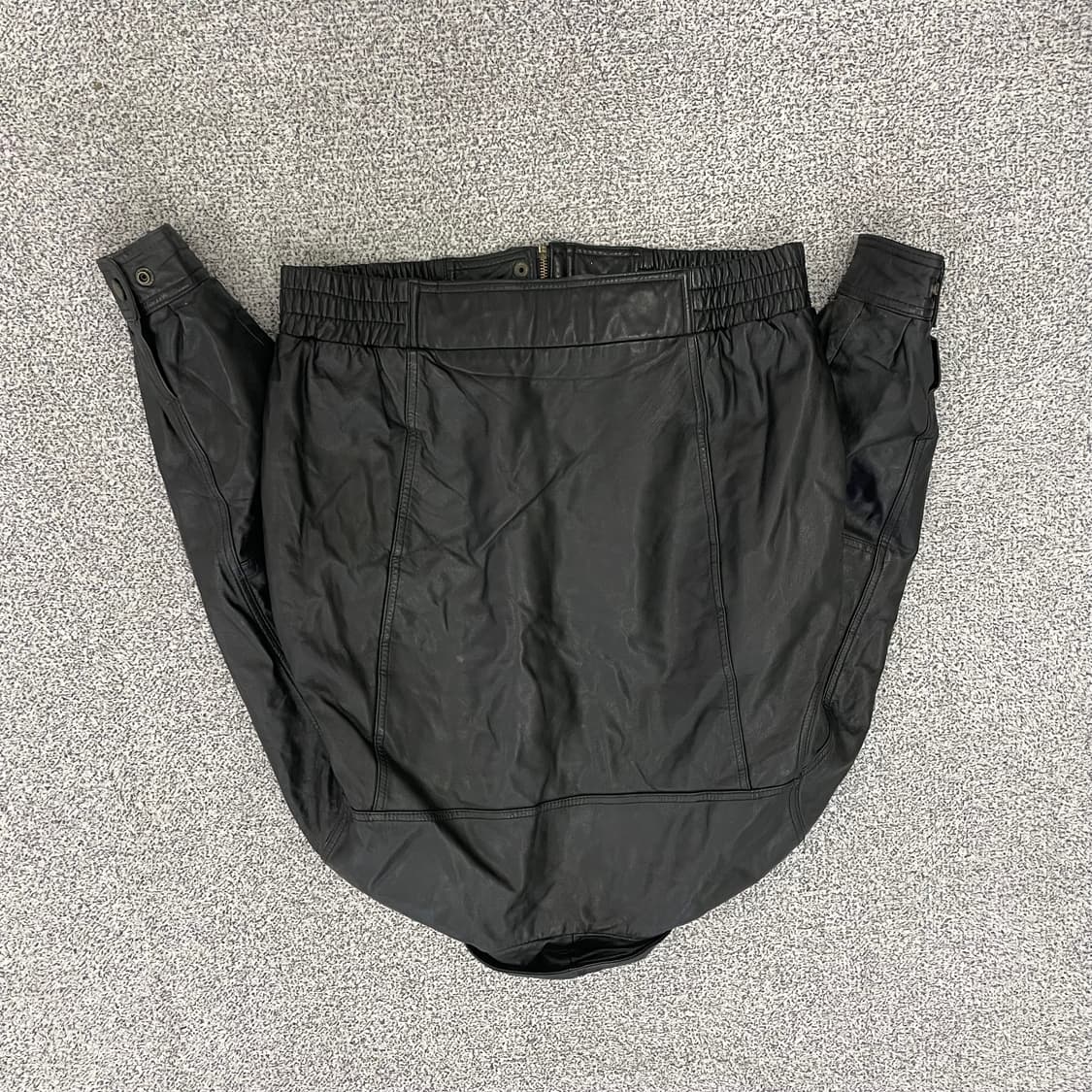 파크랜드 소가죽 봄버 레더 재킷 0120HS1 상품이미지4