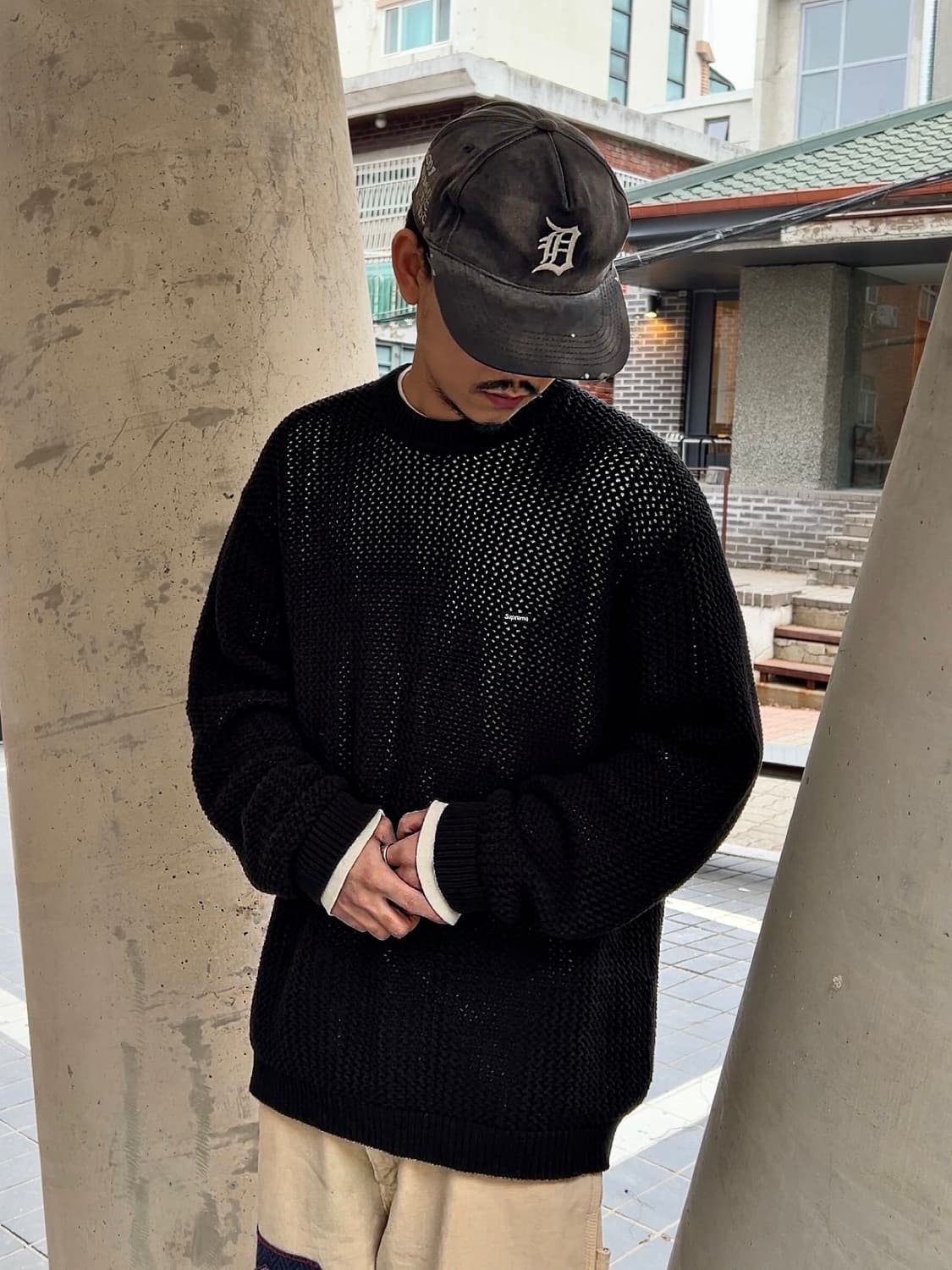  슈프림 오픈니트 박스 스웨터 y15038 상품이미지1